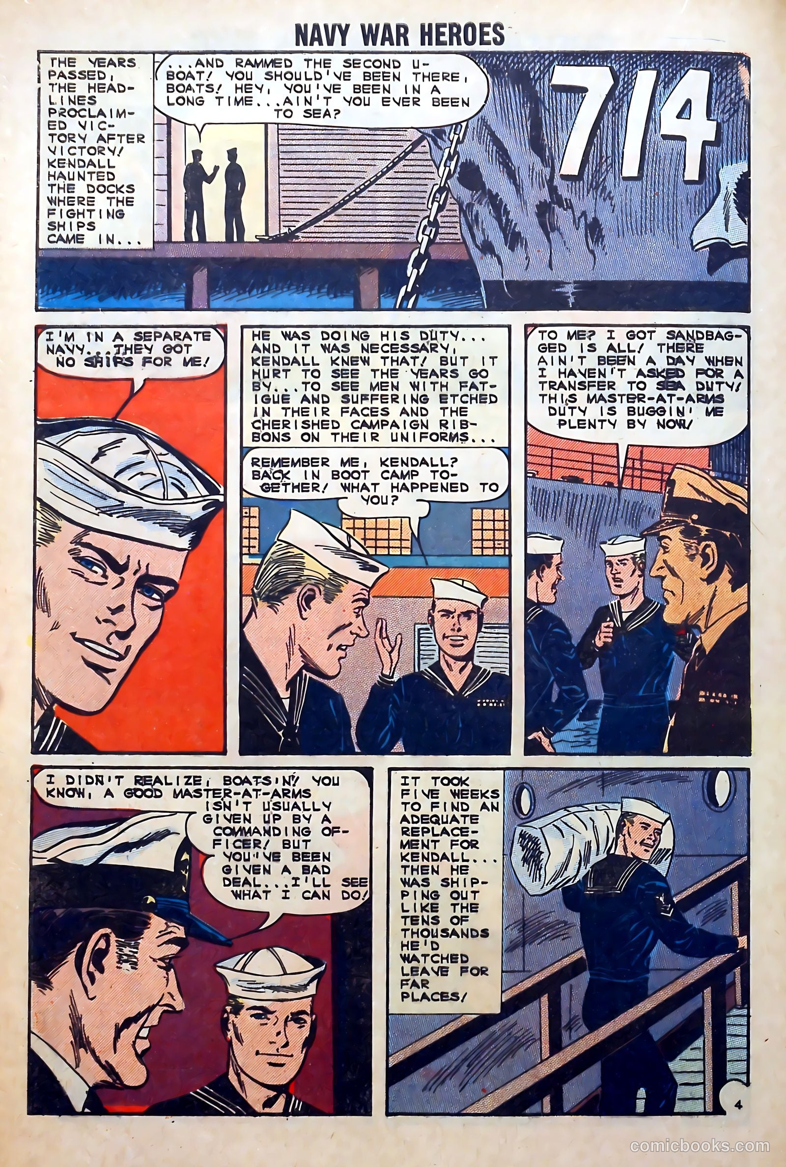 Navy War Heroes #2 (1964) — page 28 of 36