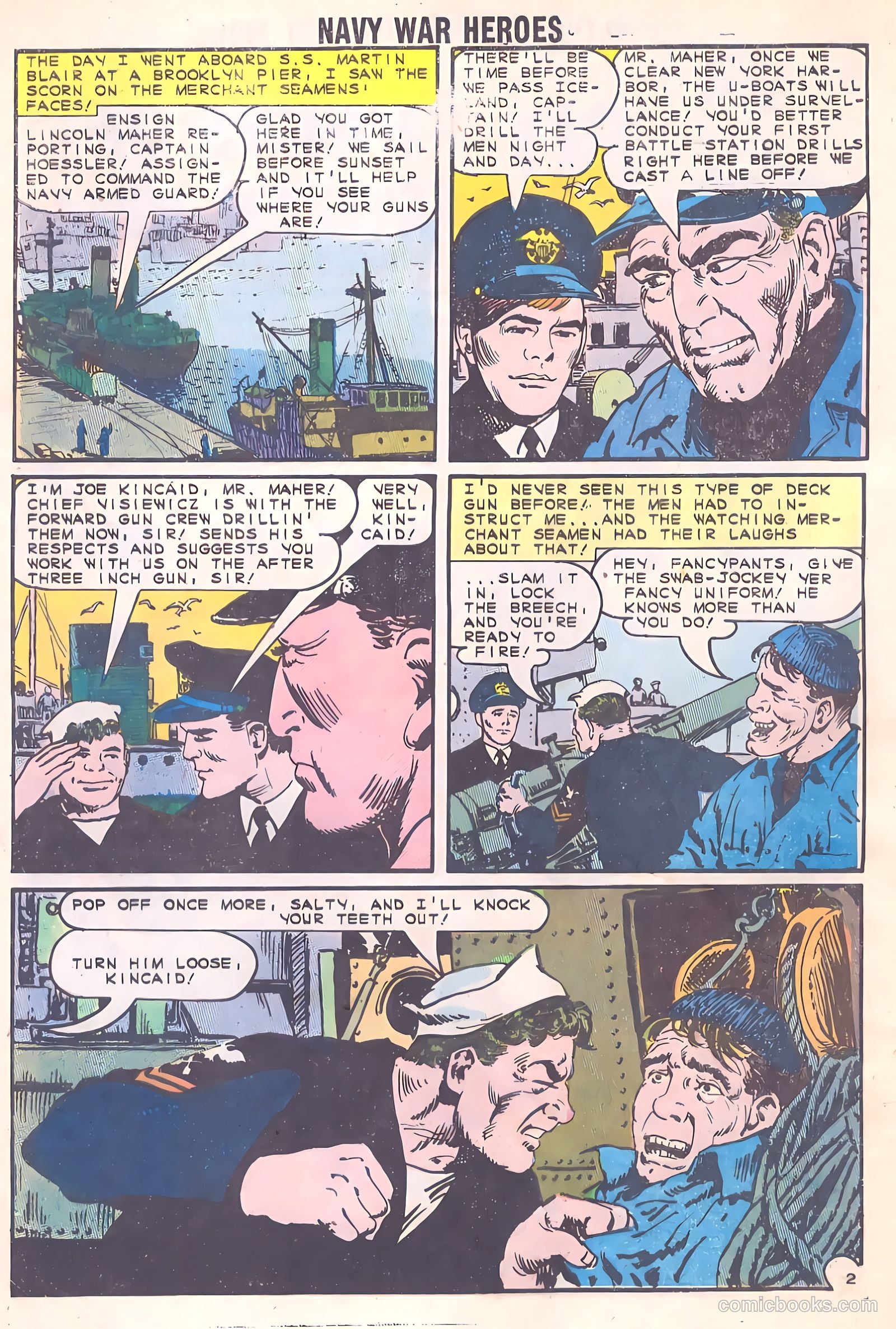 Navy War Heroes #3 (1964) — page 4 of 36