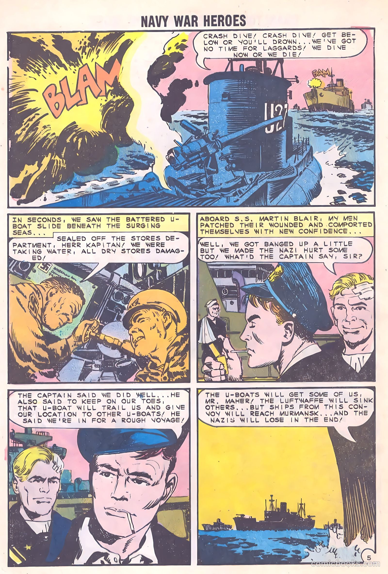 Navy War Heroes #3 (1964) — page 8 of 36