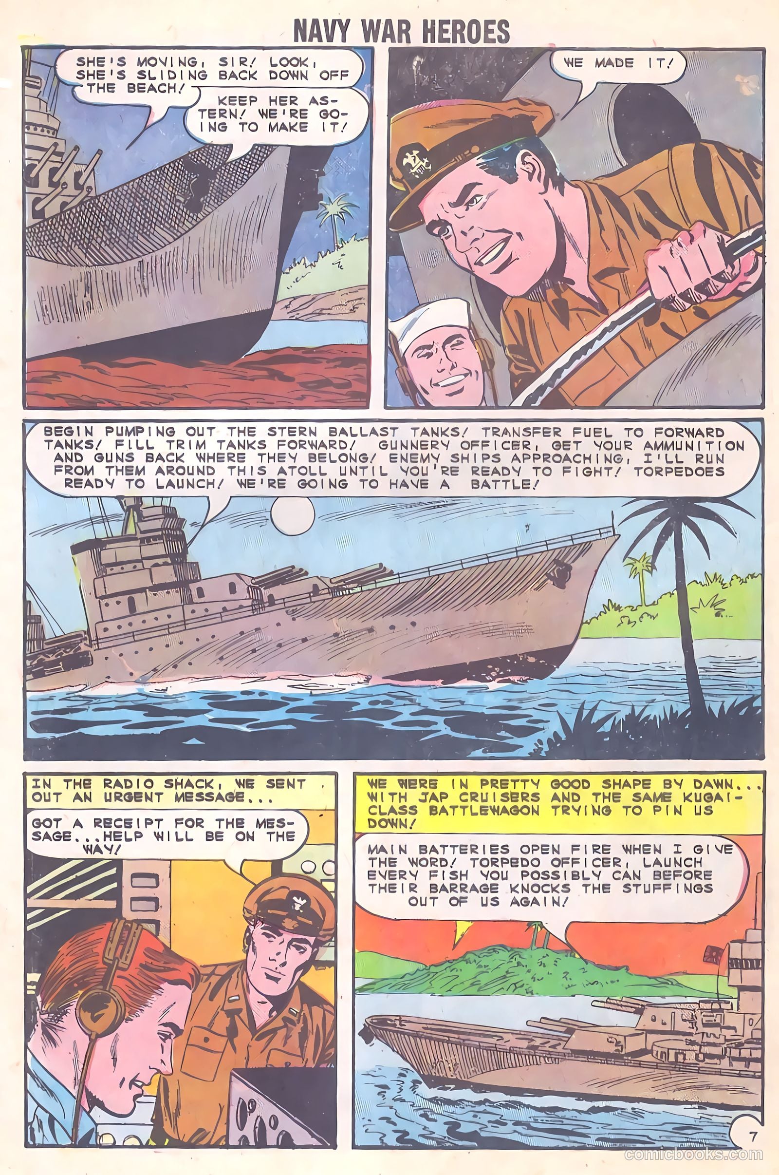 Navy War Heroes #3 (1964) — page 30 of 36