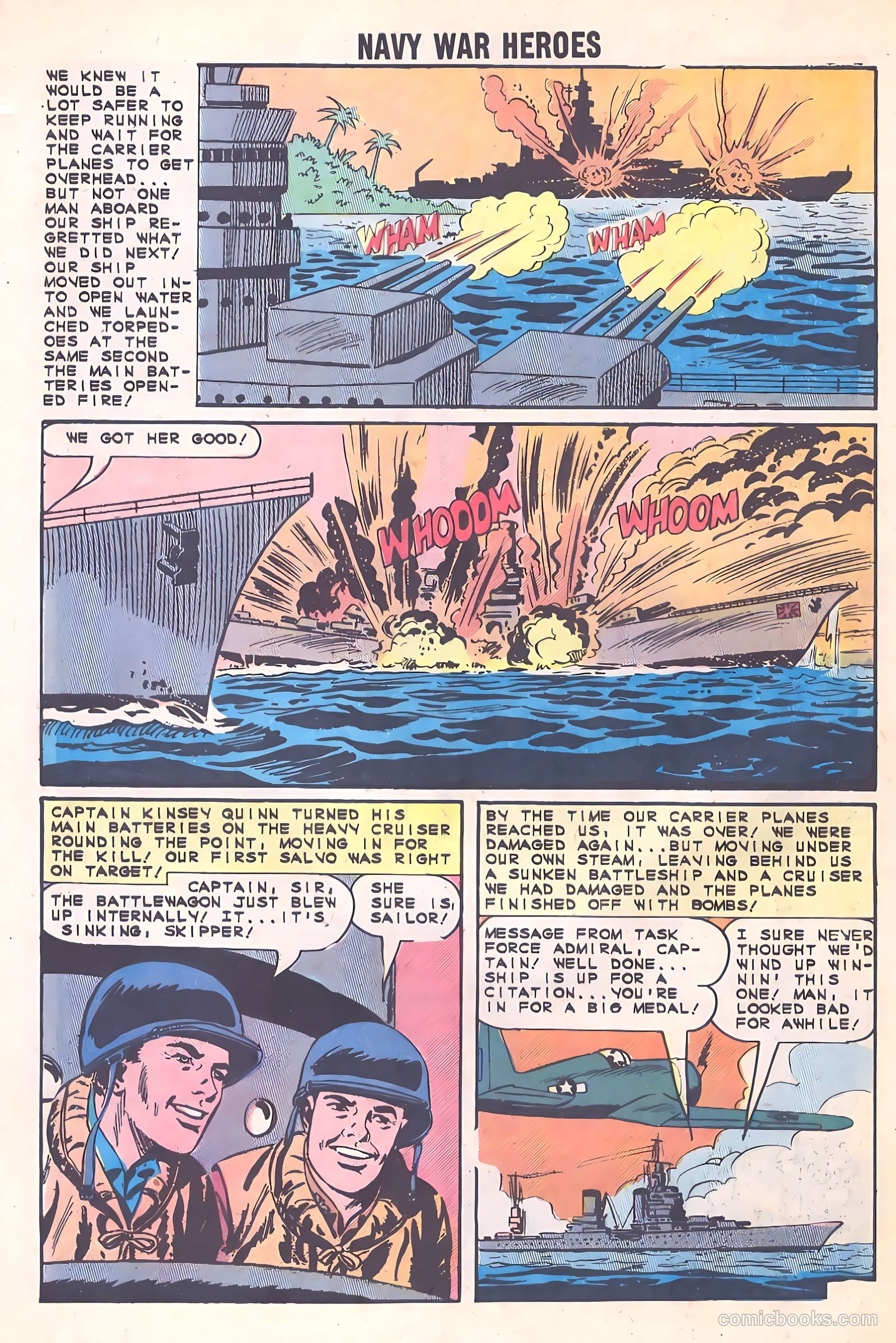Navy War Heroes #3 (1964) — page 32 of 36