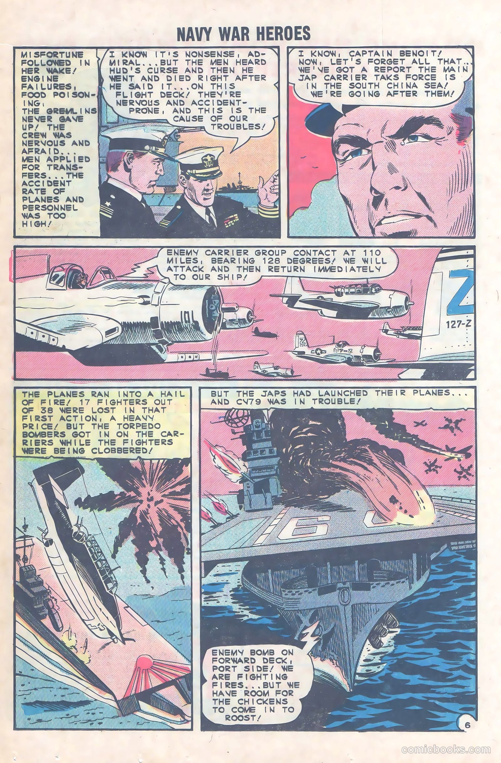 Navy War Heroes #4 (1964) — page 16 of 36