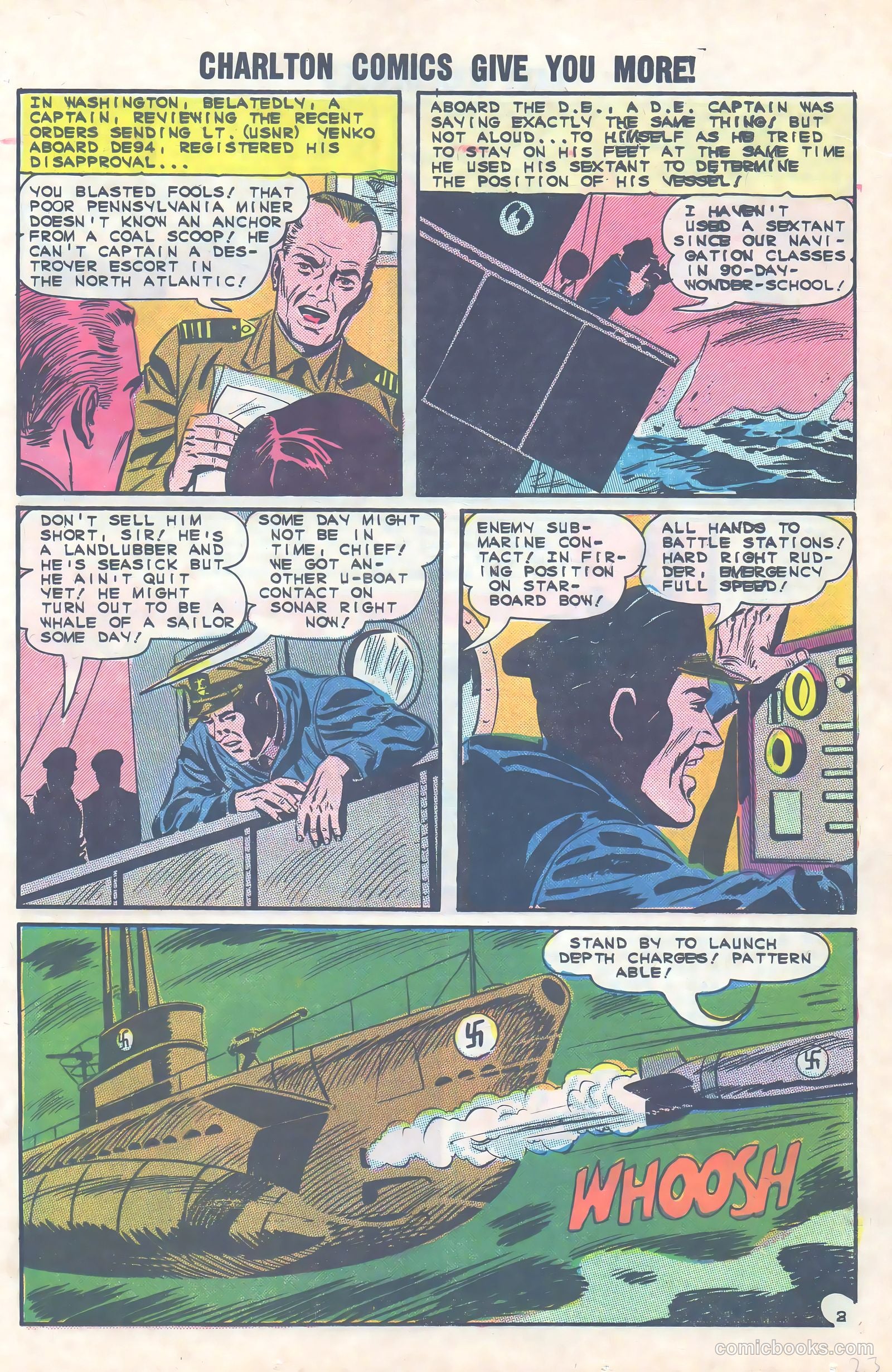 Navy War Heroes #4 (1964) — page 23 of 36