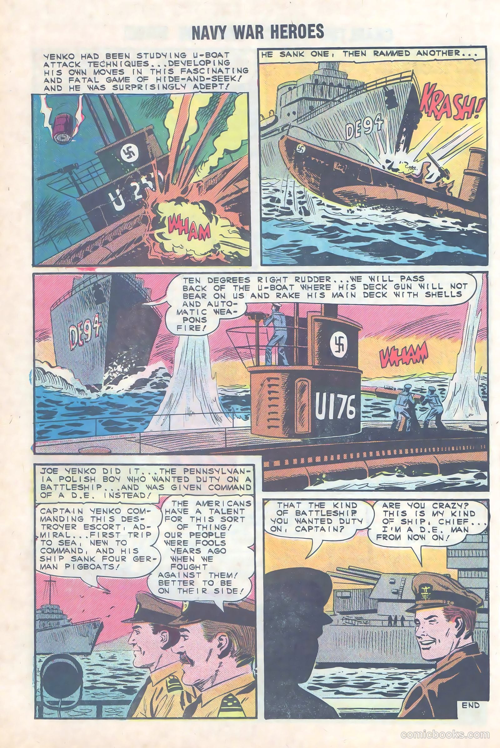 Navy War Heroes #4 (1964) — page 26 of 36