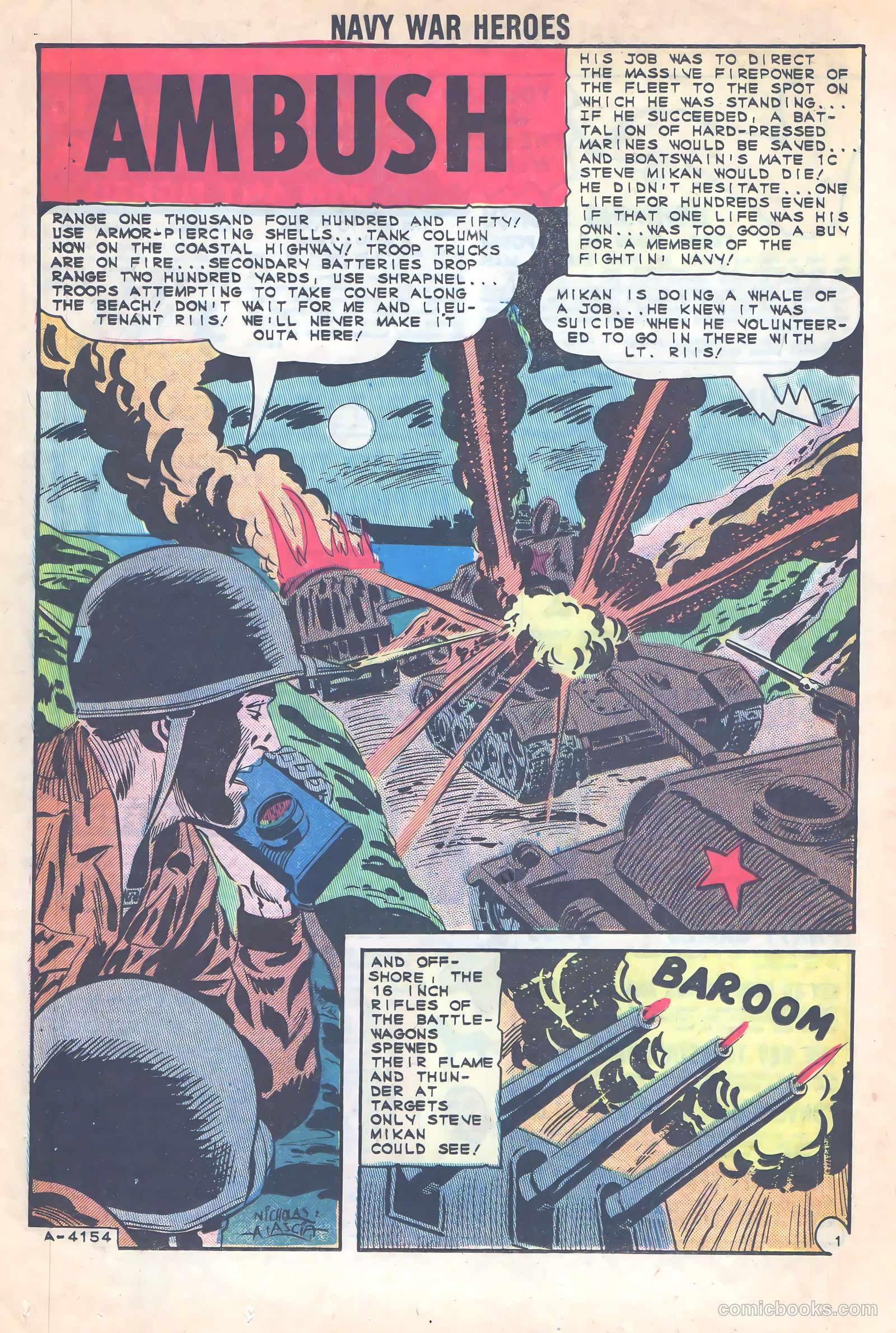 Navy War Heroes #5 (1964) — page 17 of 38