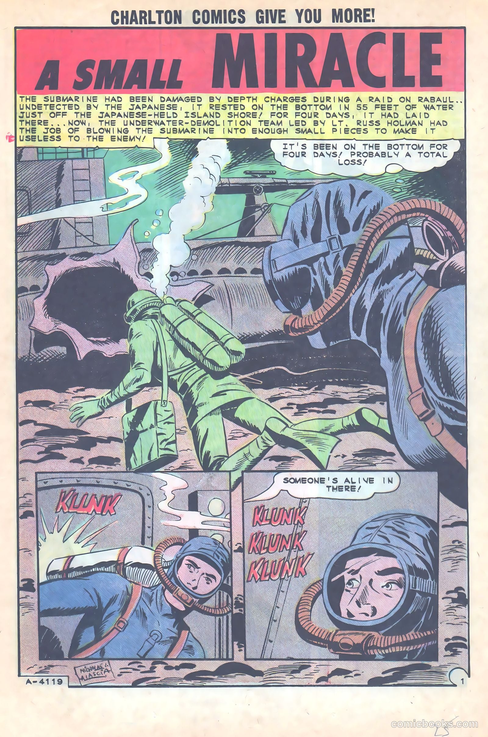 Navy War Heroes #5 (1964) — page 26 of 38