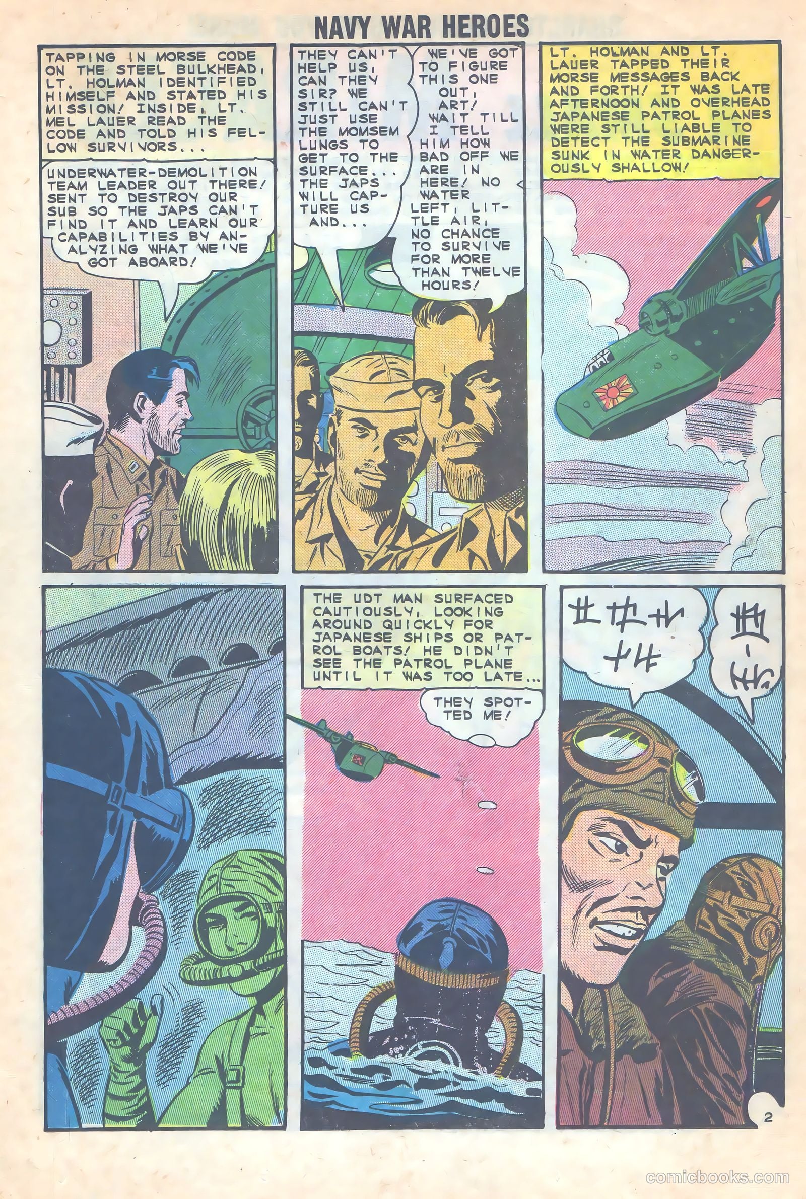 Navy War Heroes #5 (1964) — page 27 of 38