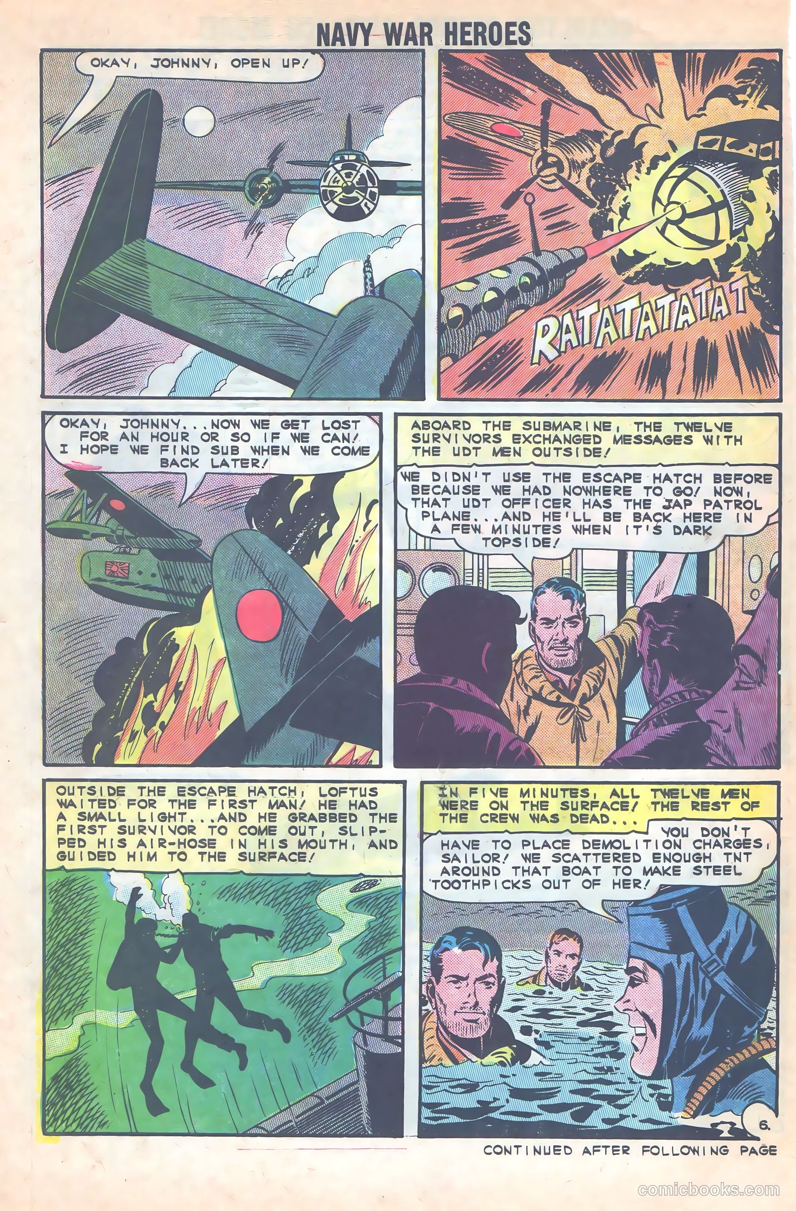 Navy War Heroes #5 (1964) — page 31 of 38