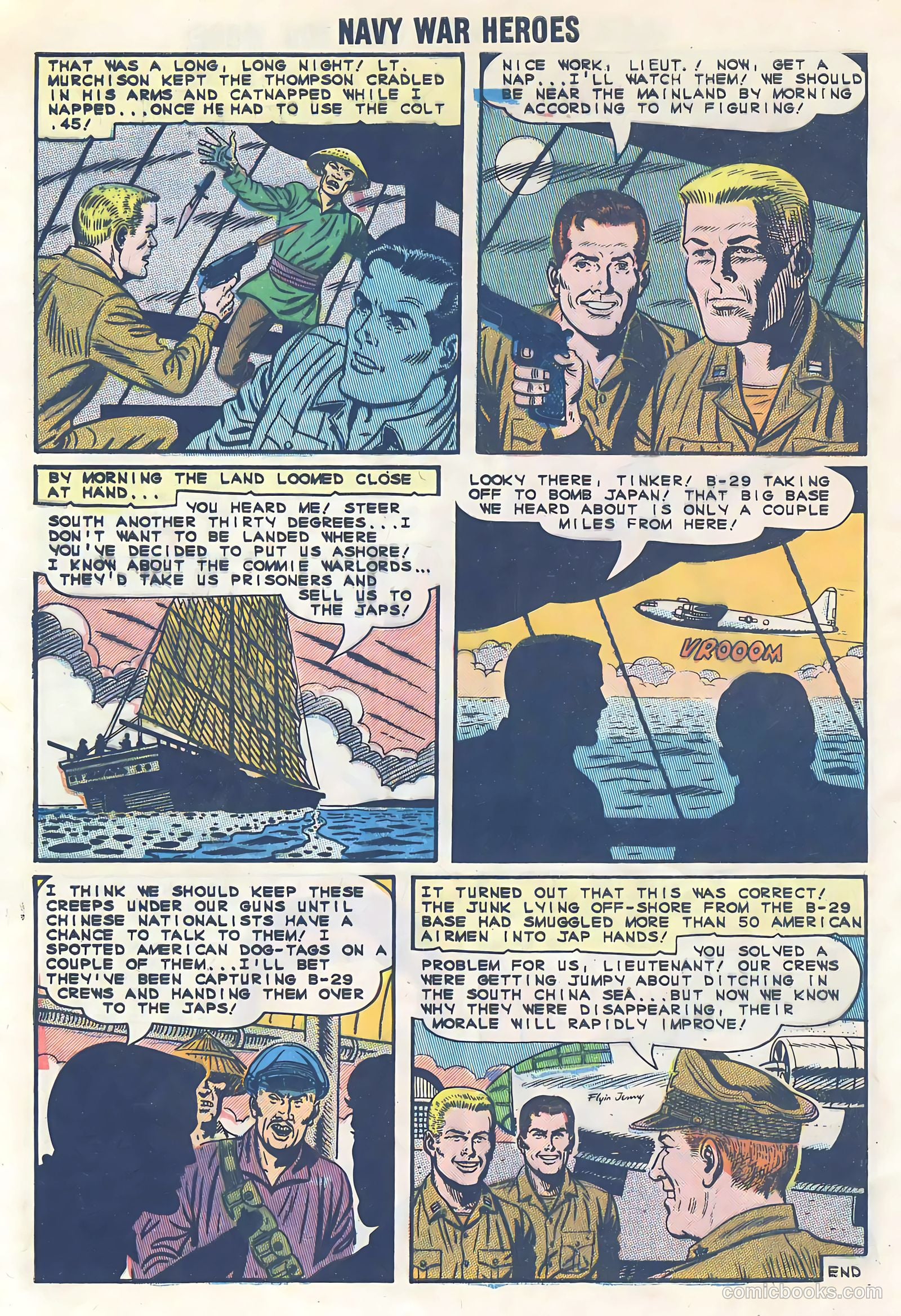 Navy War Heroes #6 (1965) — page 8 of 36