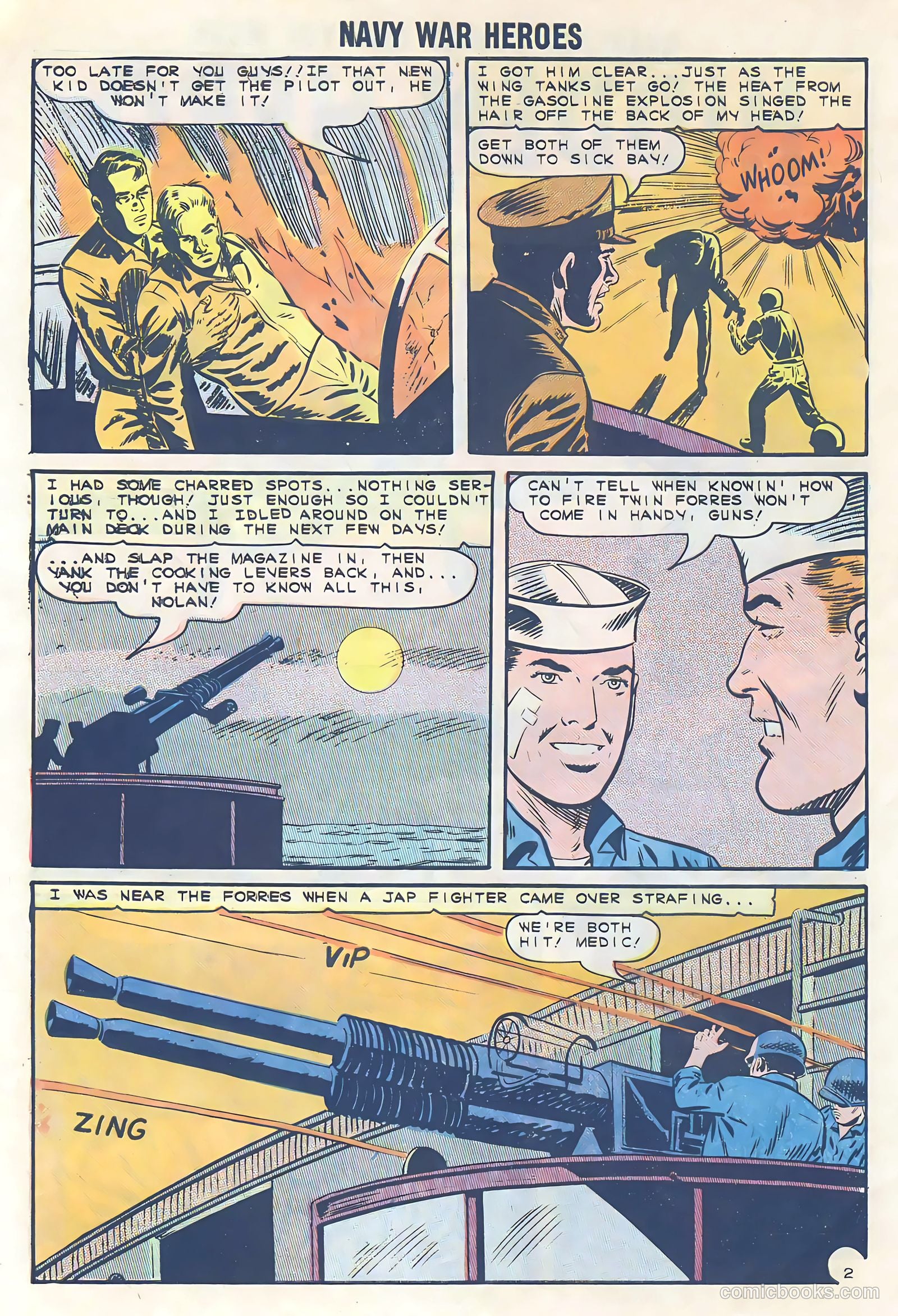 Navy War Heroes #6 (1965) — page 10 of 36