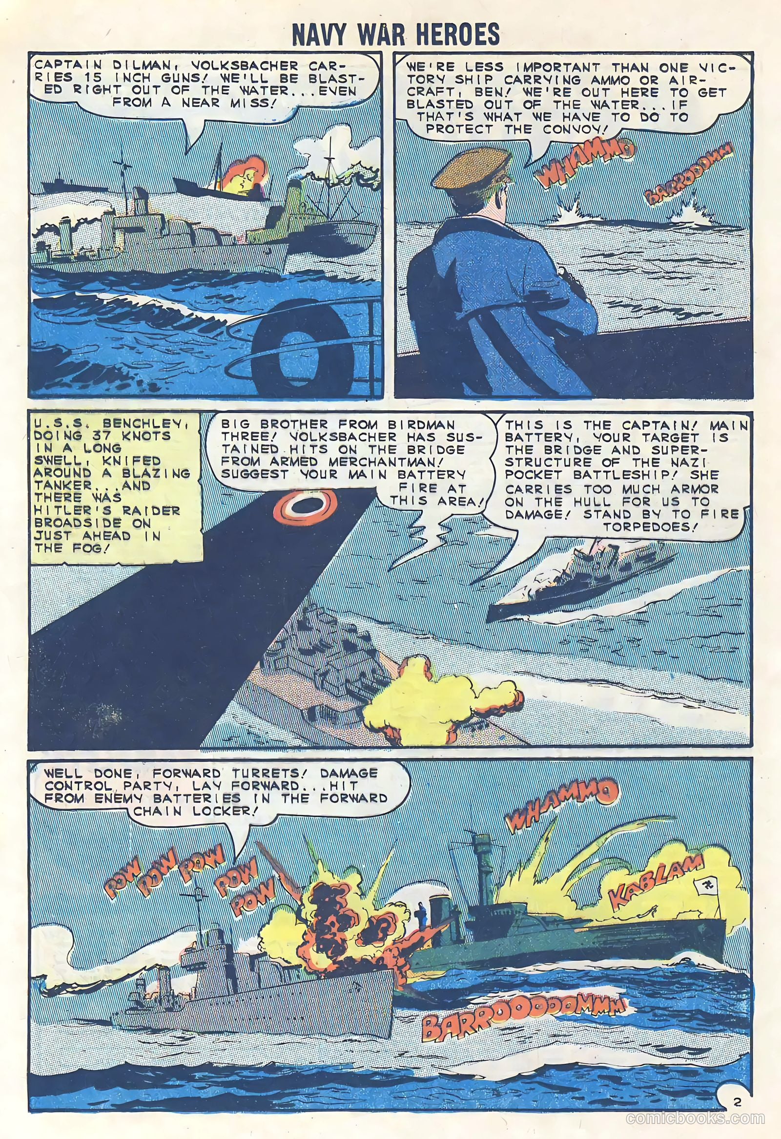 Navy War Heroes #6 (1965) — page 16 of 36