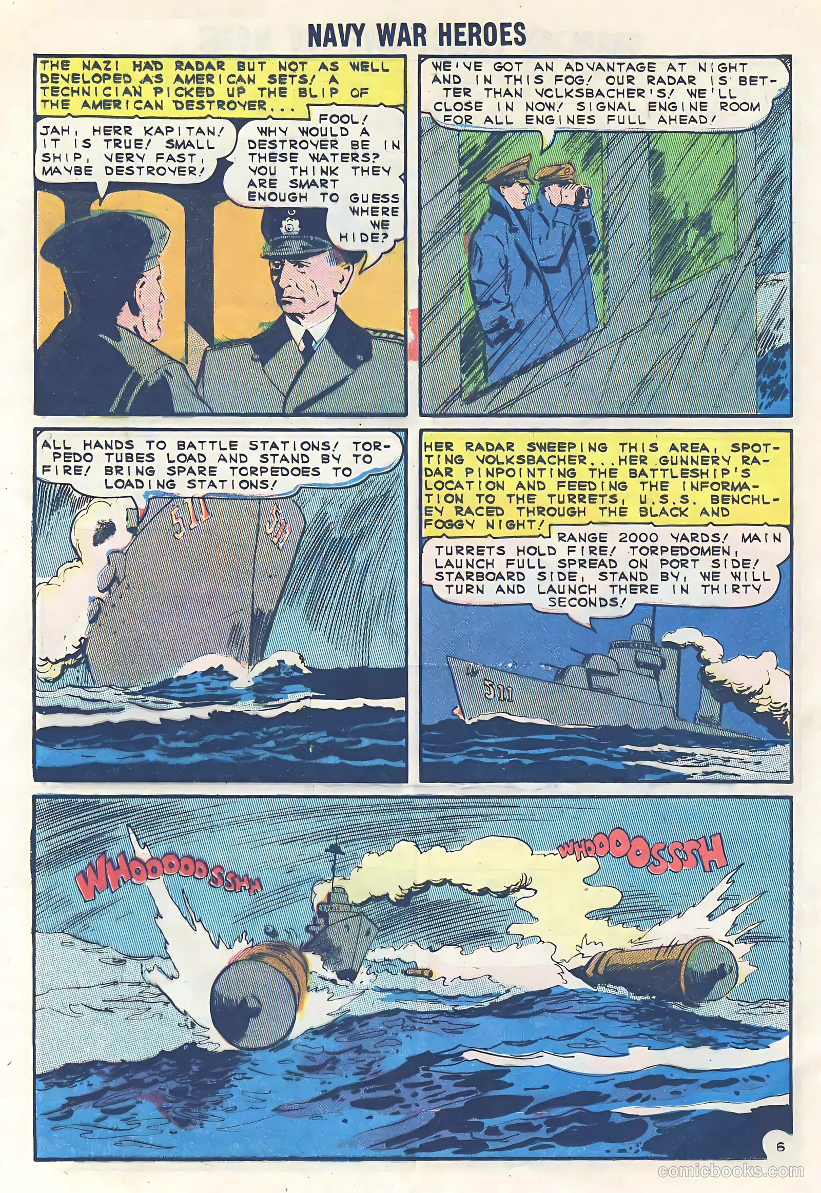 Navy War Heroes #6 (1965) — page 20 of 36