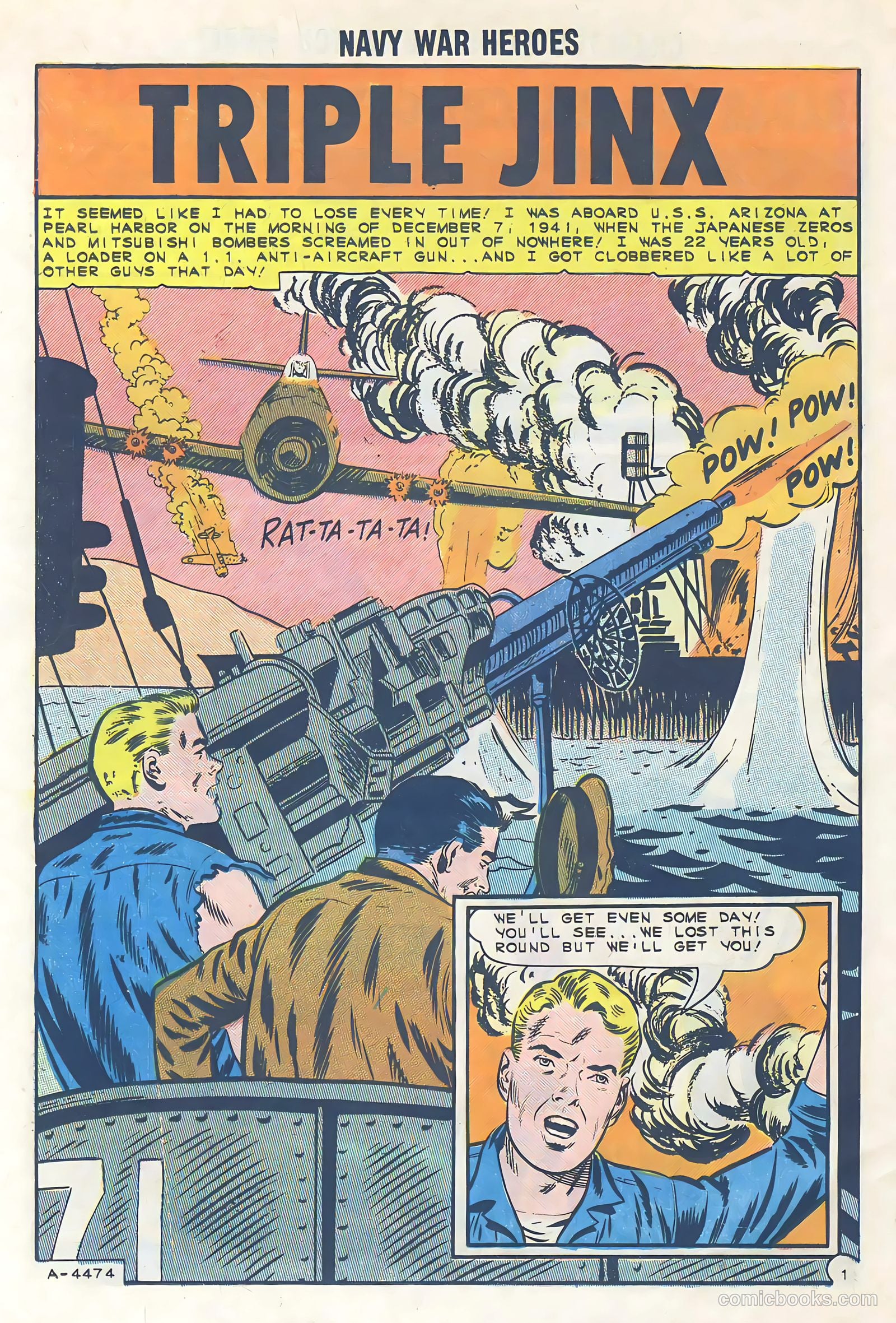 Navy War Heroes #6 (1965) — page 26 of 36