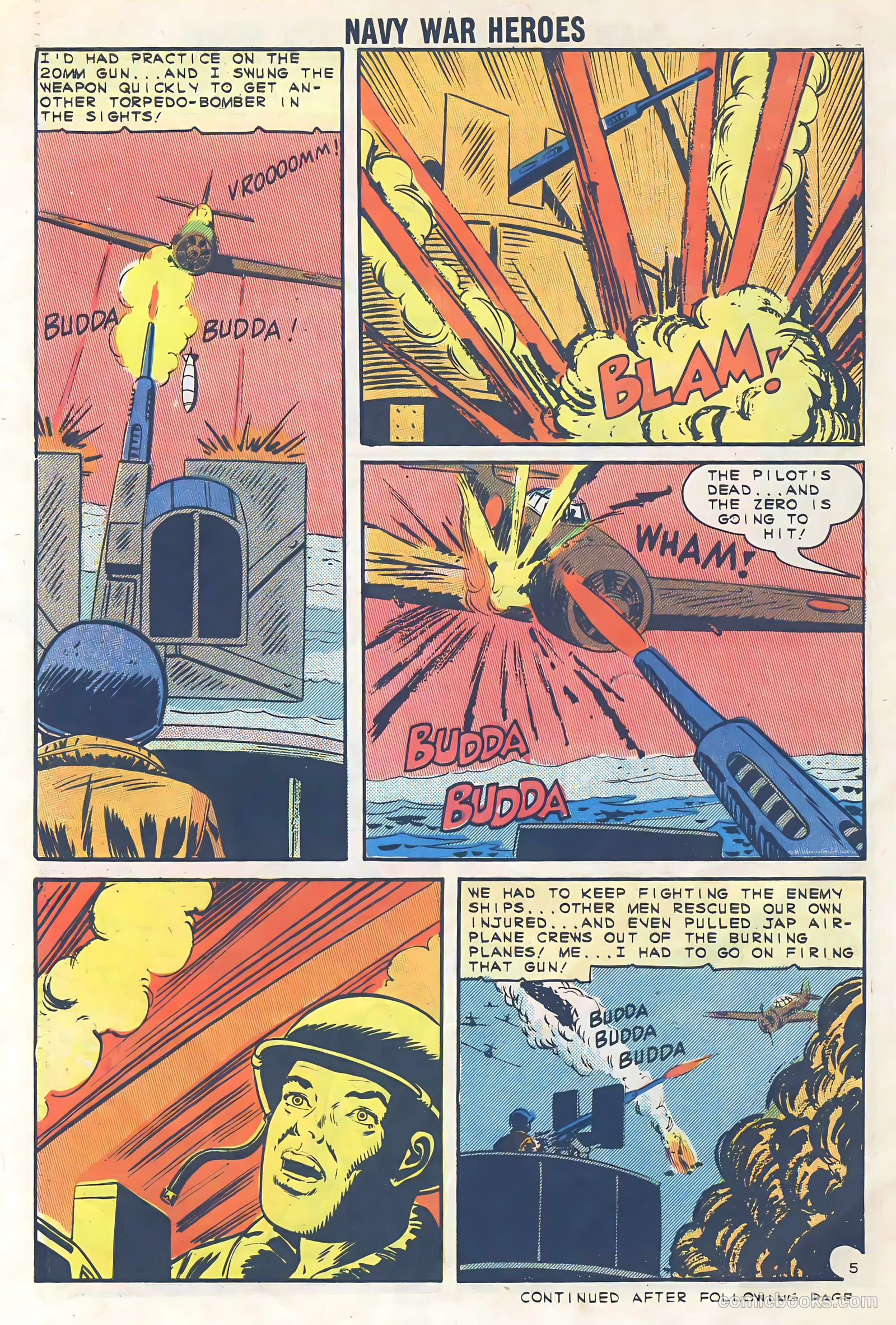 Navy War Heroes #6 (1965) — page 30 of 36
