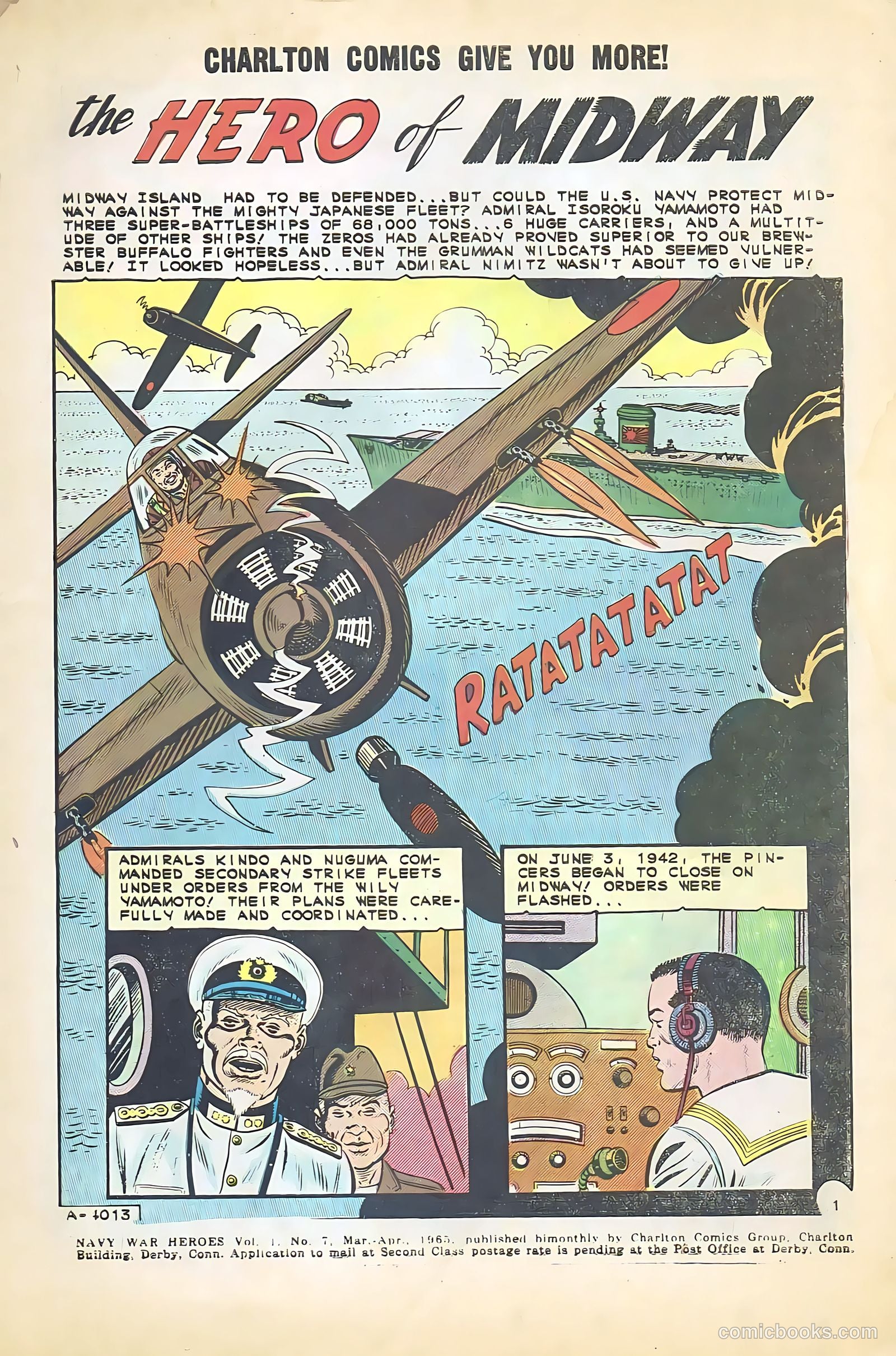 Navy War Heroes #7 (1965) — page 3 of 36