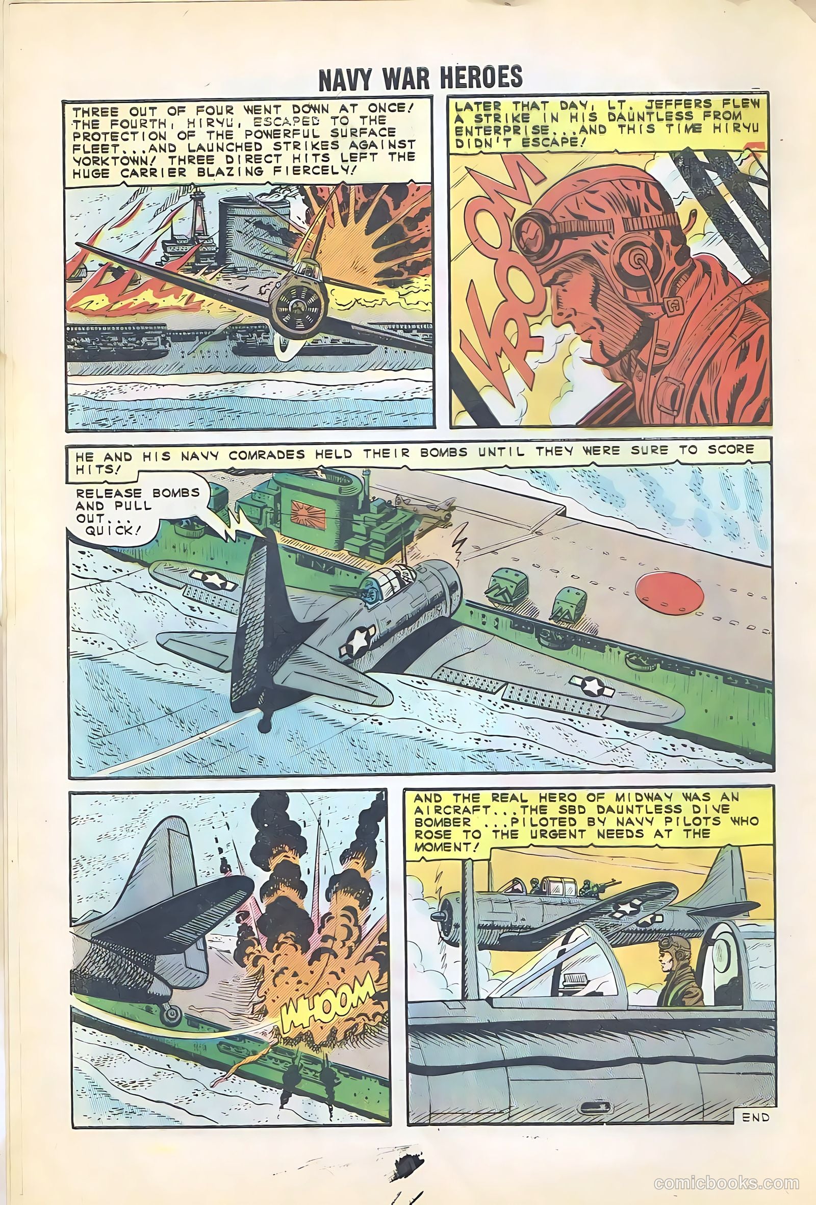 Navy War Heroes #7 (1965) — page 8 of 36