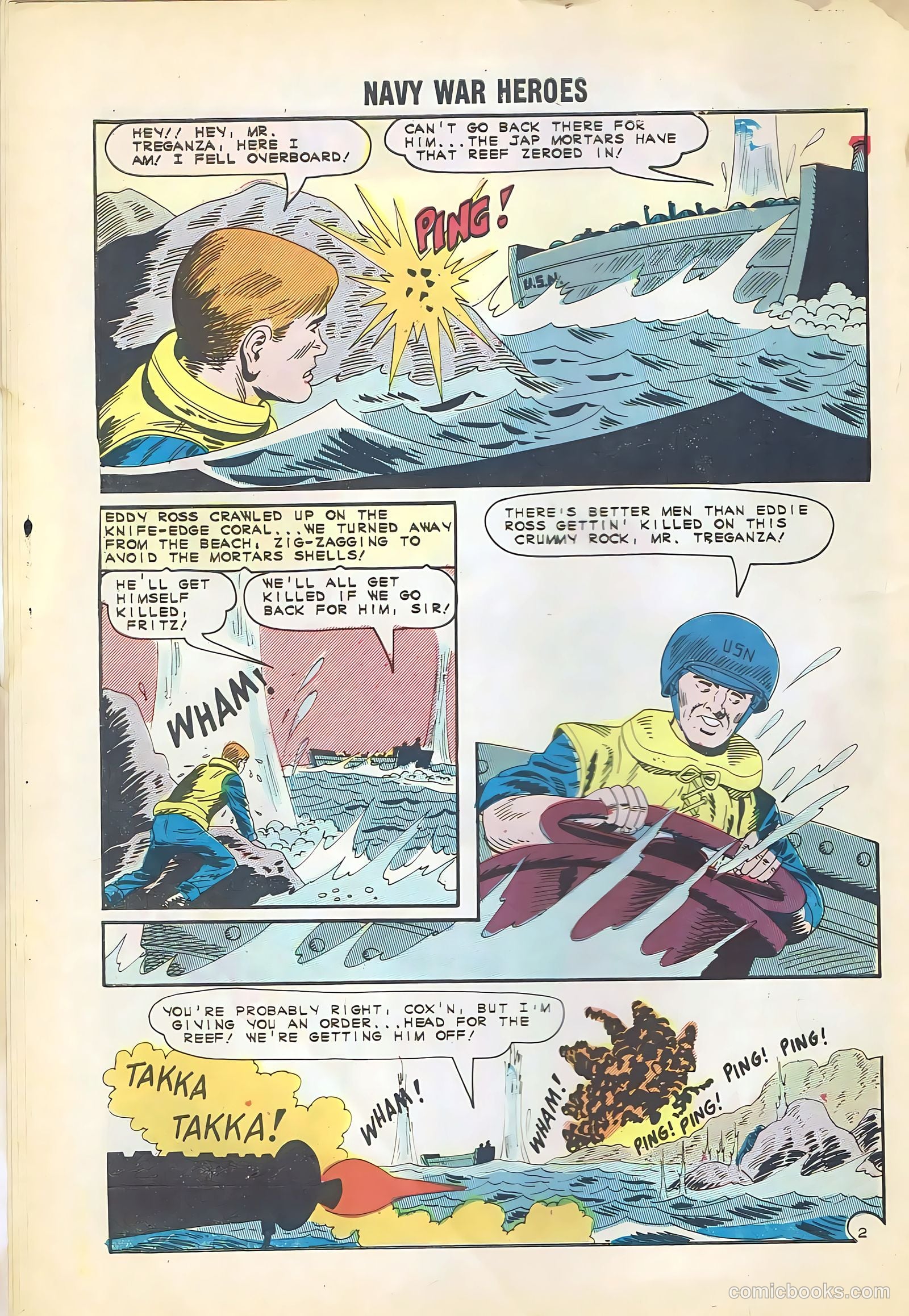 Navy War Heroes #7 (1965) — page 10 of 36