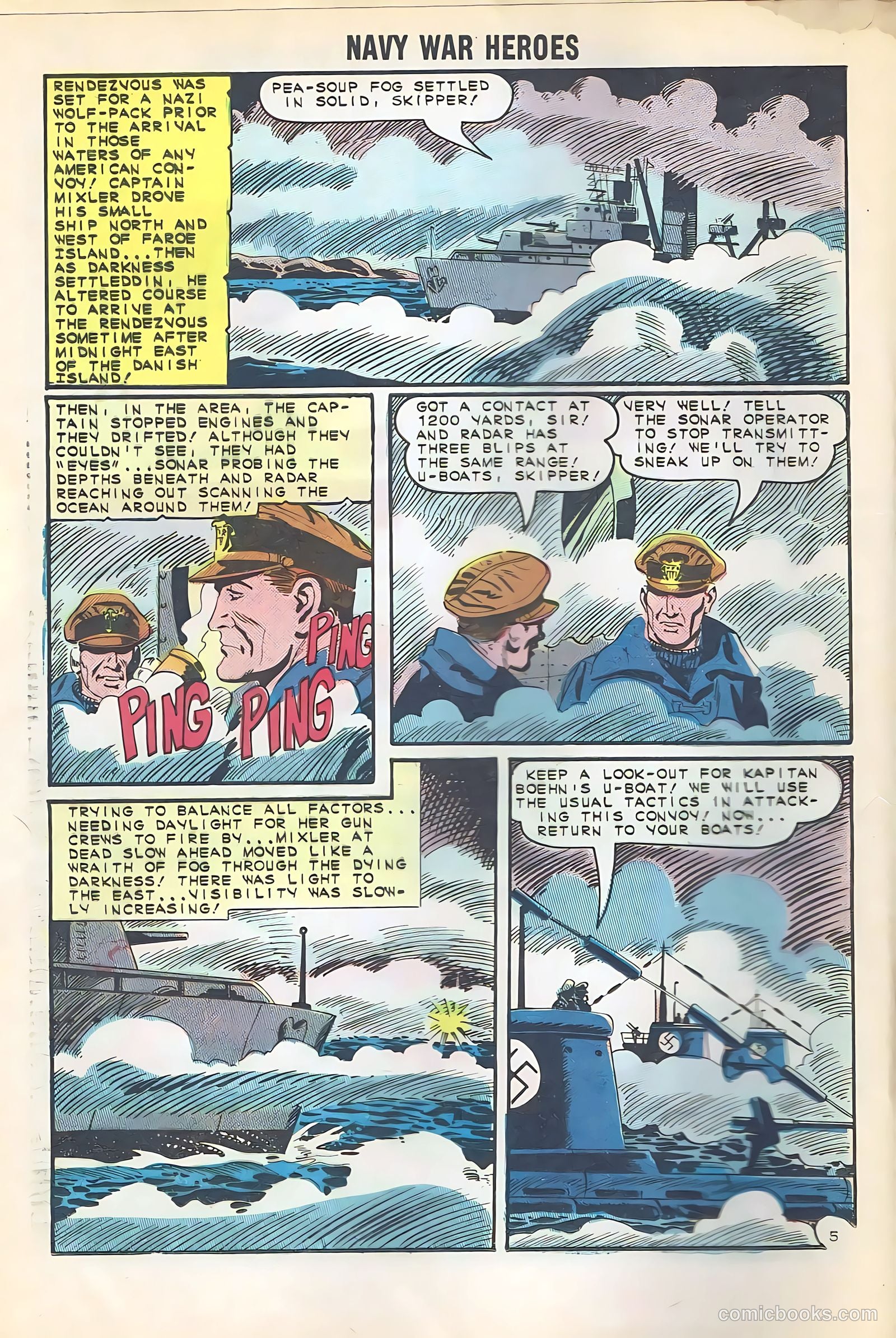 Navy War Heroes #7 (1965) — page 20 of 36
