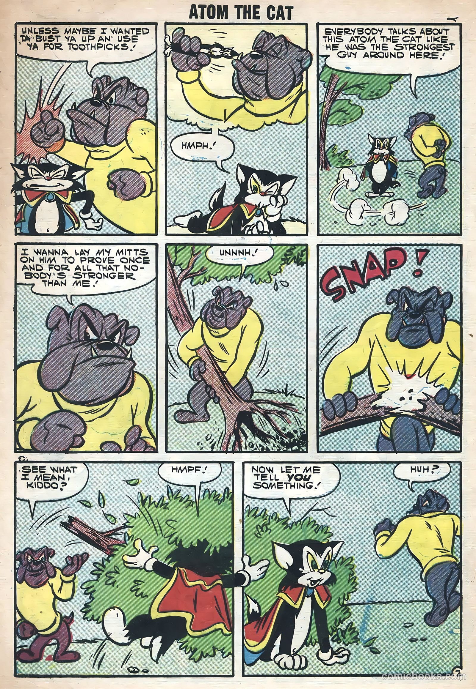 Atom the Cat #10 (1957) — page 4 of 36