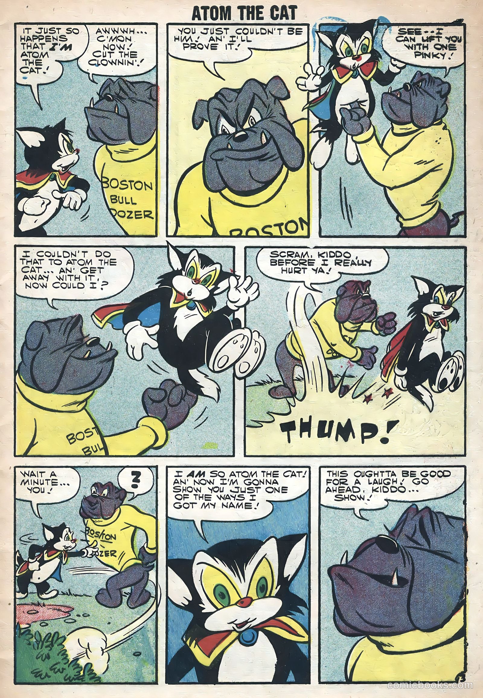Atom the Cat #10 (1957) — page 5 of 36