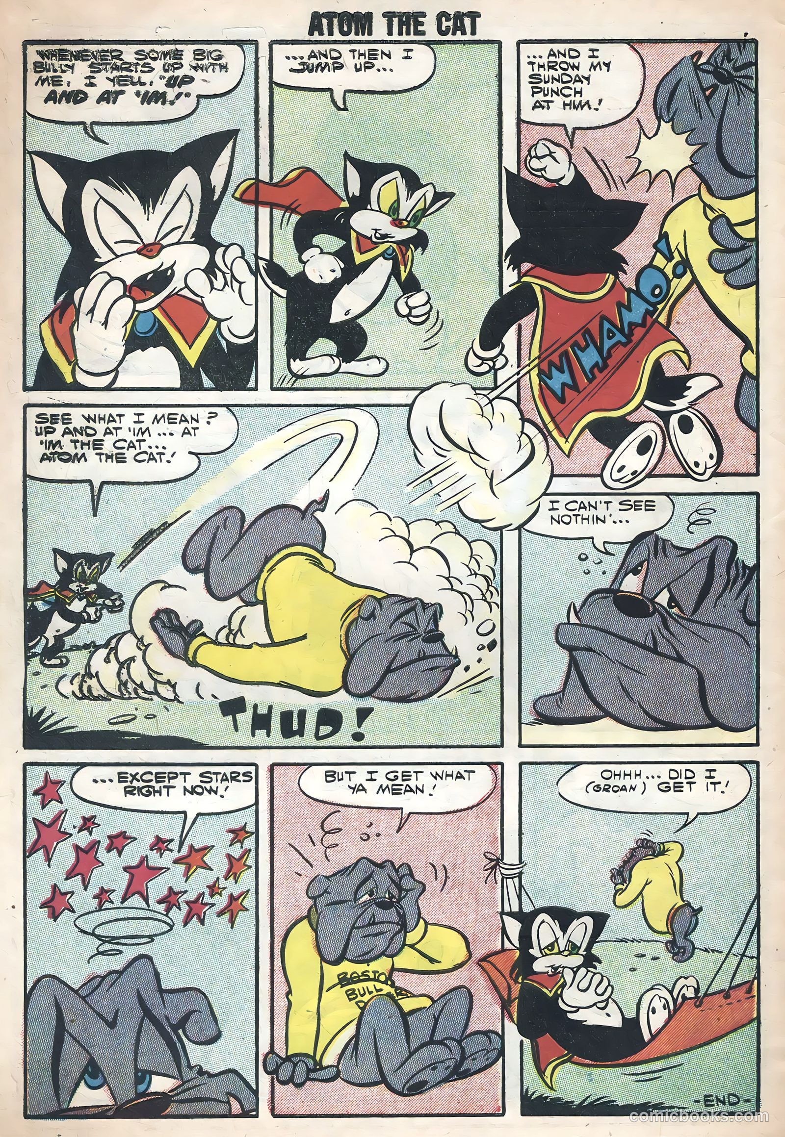 Atom the Cat #10 (1957) — page 6 of 36