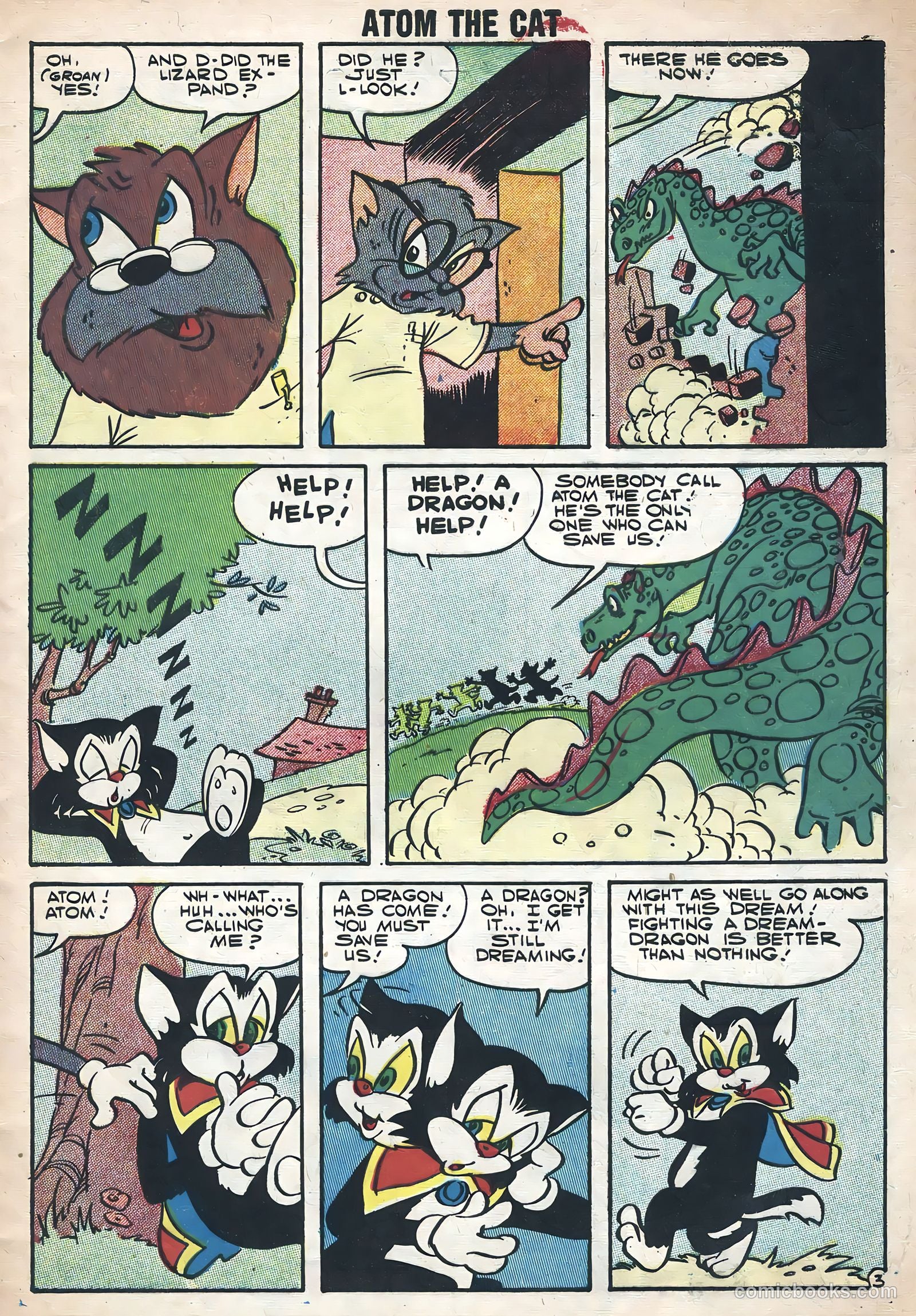 Atom the Cat #10 (1957) — page 9 of 36