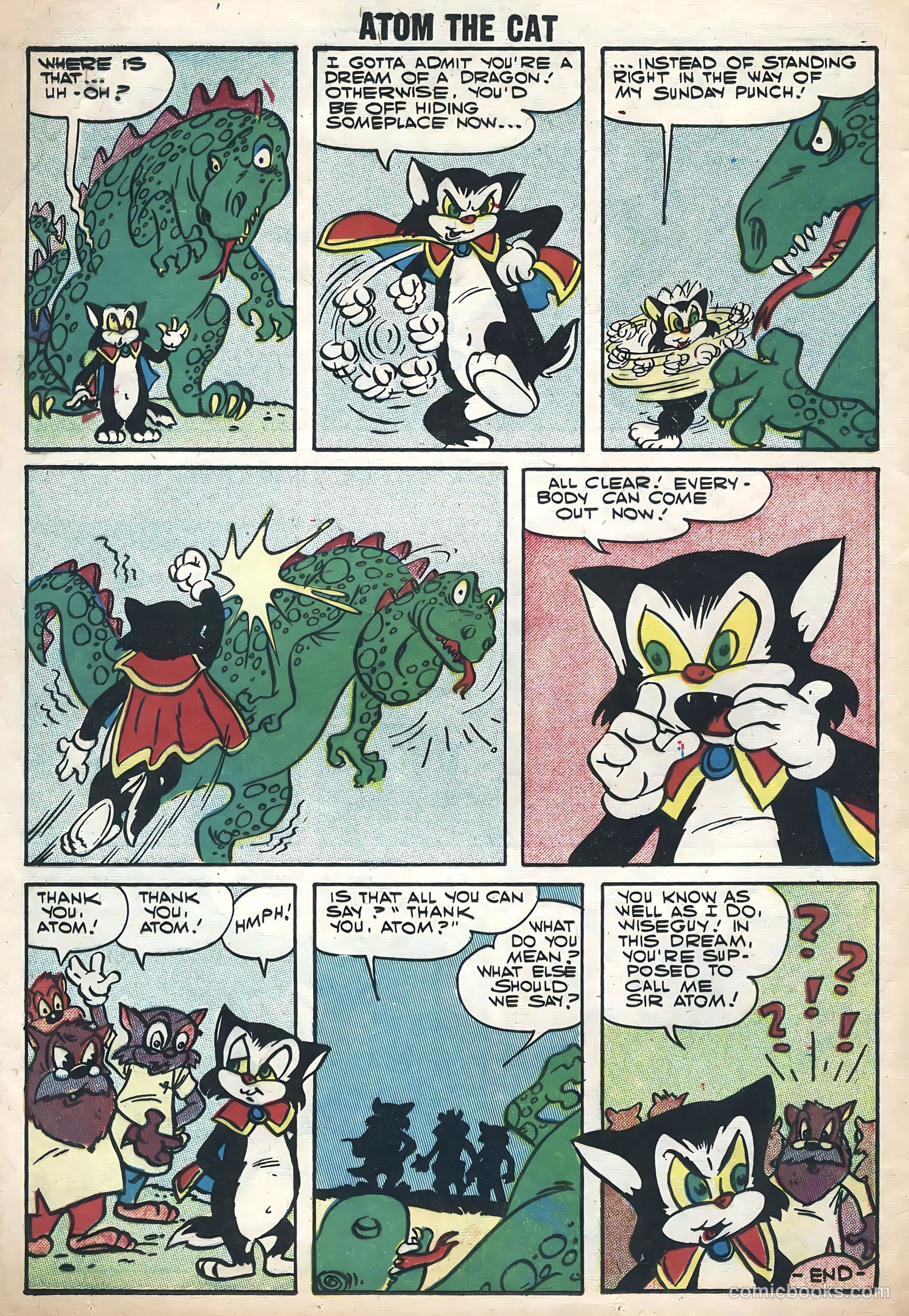 Atom the Cat #10 (1957) — page 12 of 36