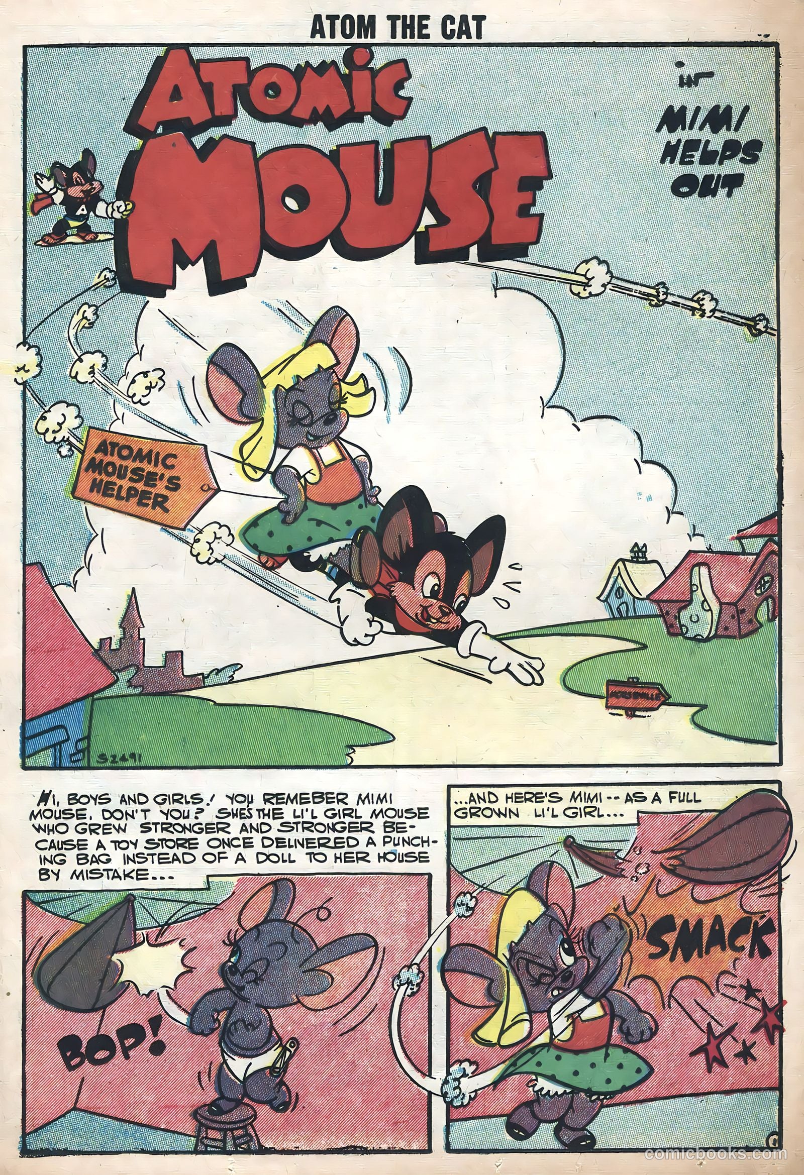 Atom the Cat #10 (1957) — page 13 of 36