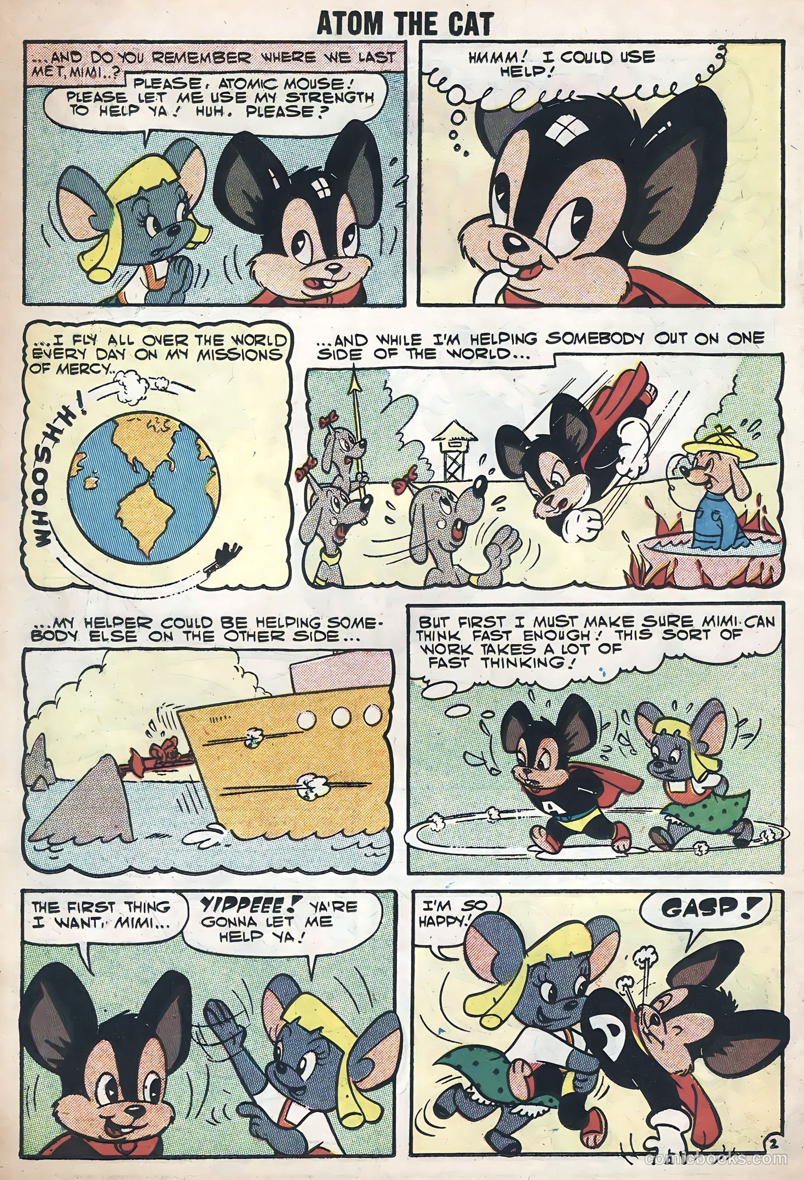 Atom the Cat #10 (1957) — page 14 of 36