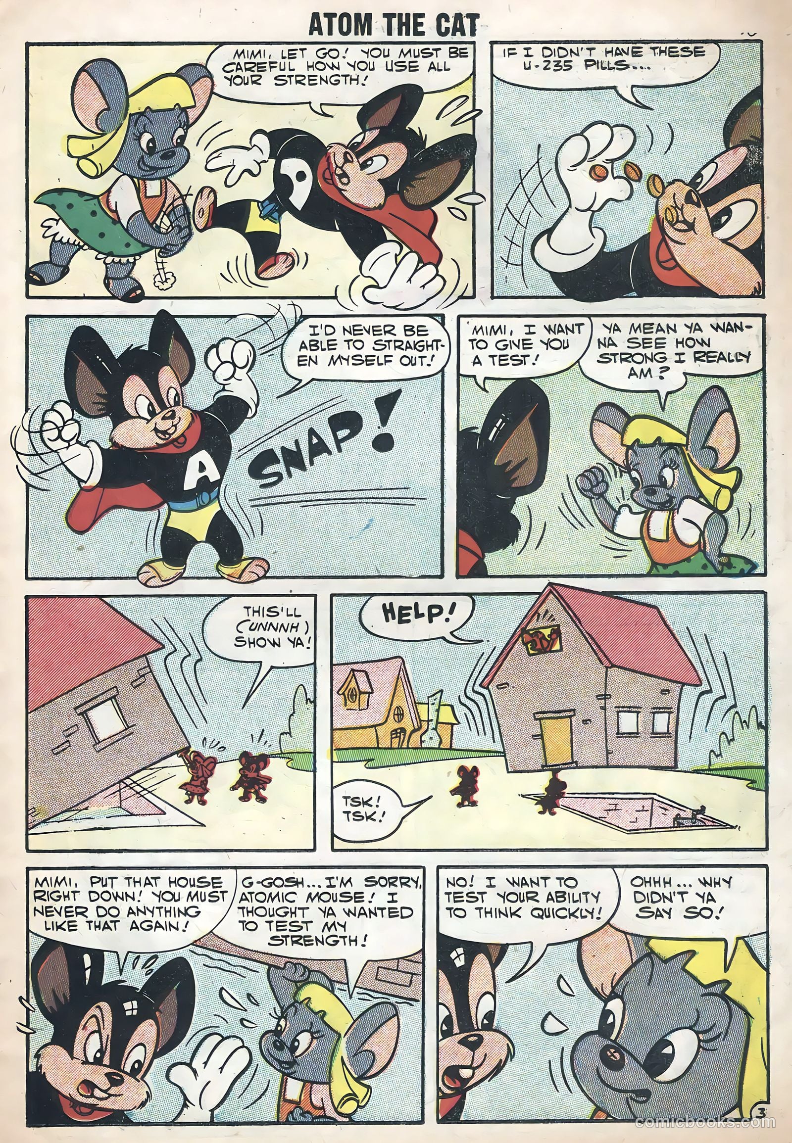 Atom the Cat #10 (1957) — page 15 of 36