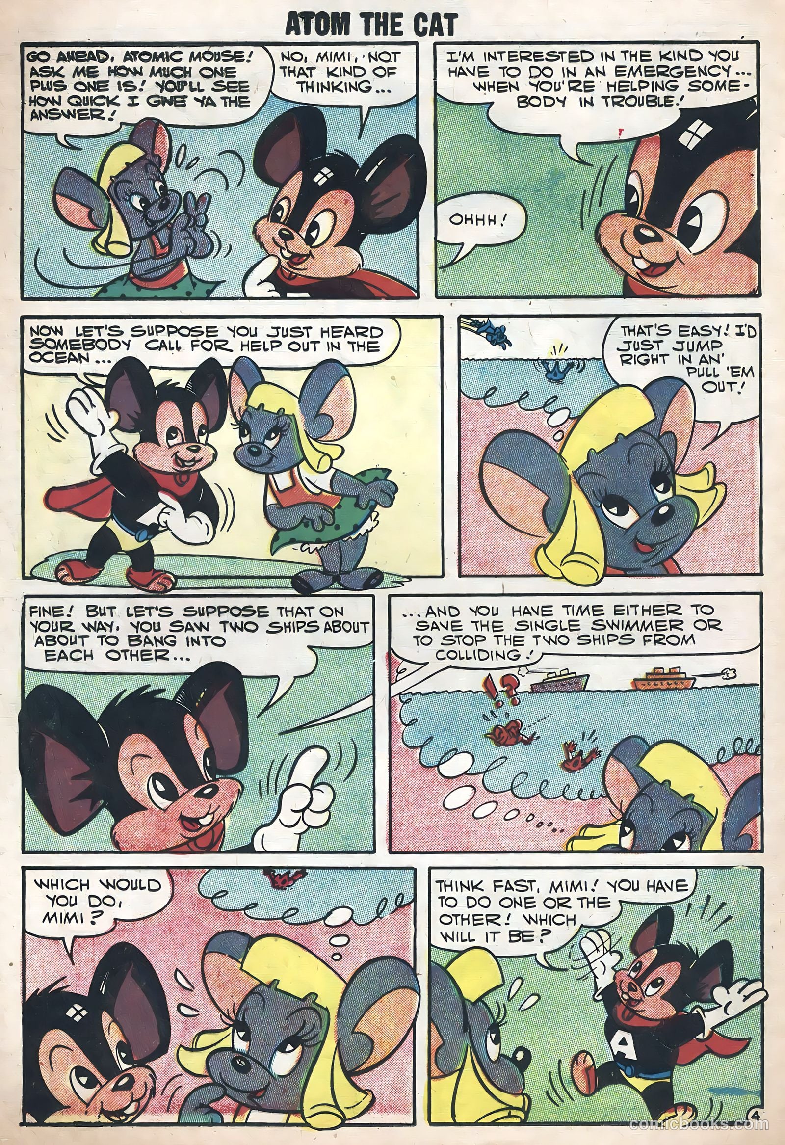 Atom the Cat #10 (1957) — page 16 of 36