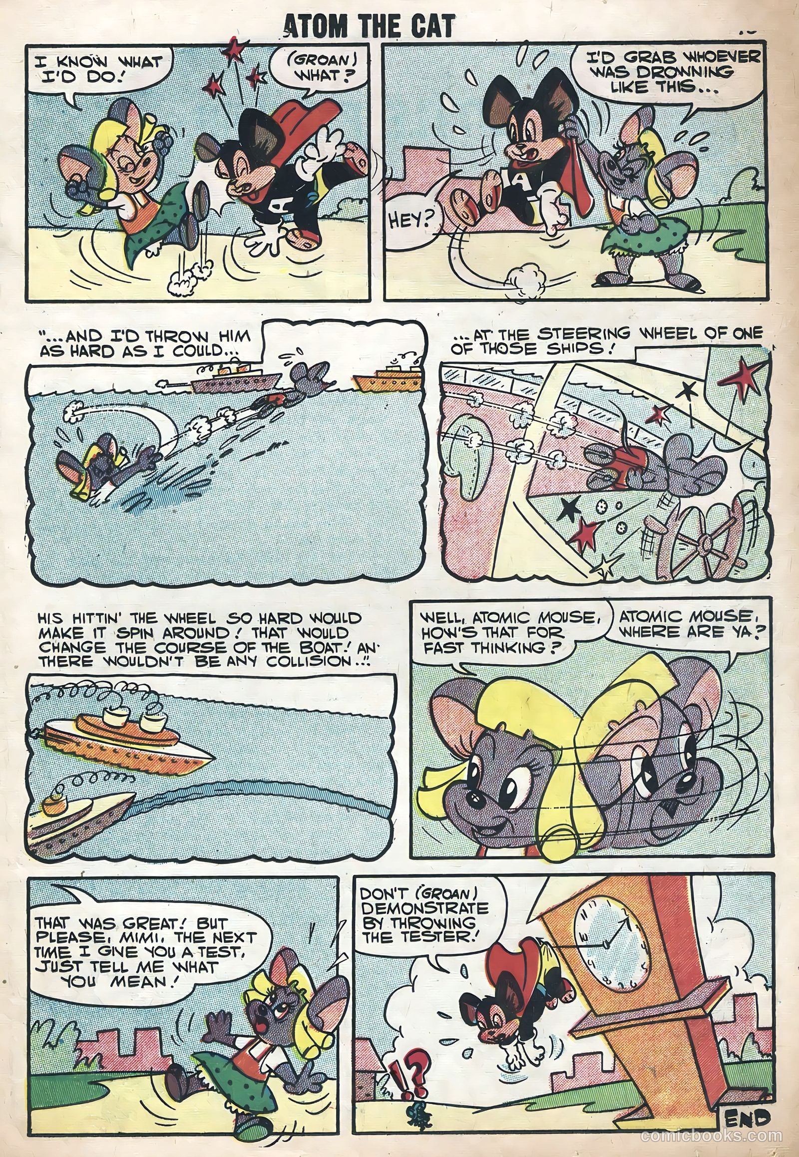 Atom the Cat #10 (1957) — page 17 of 36