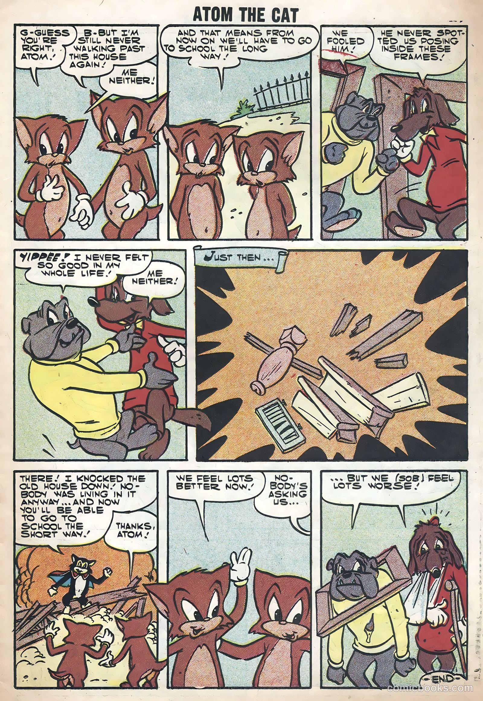 Atom the Cat #10 (1957) — page 23 of 36