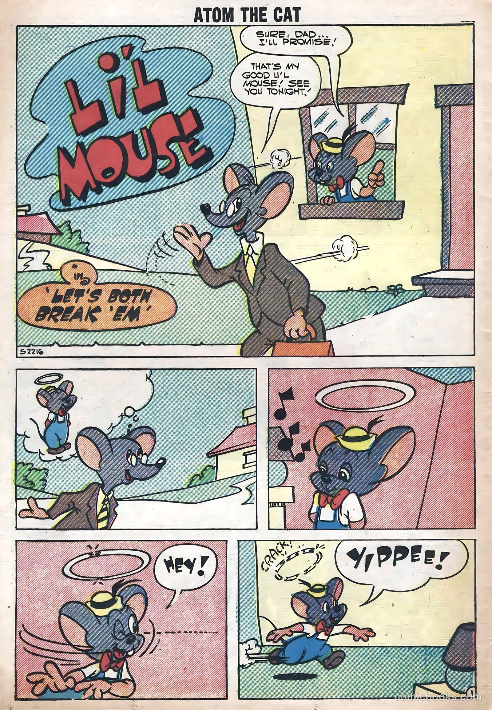 Atom the Cat #10 (1957) — page 24 of 36