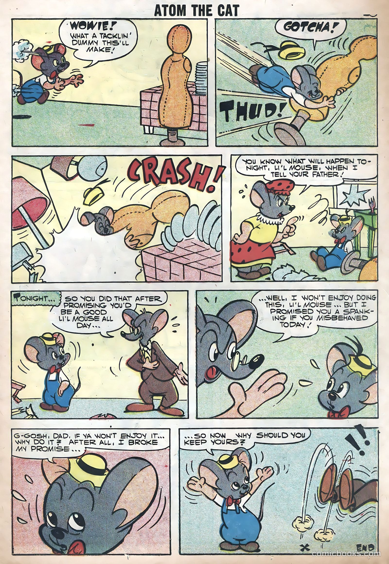 Atom the Cat #10 (1957) — page 25 of 36