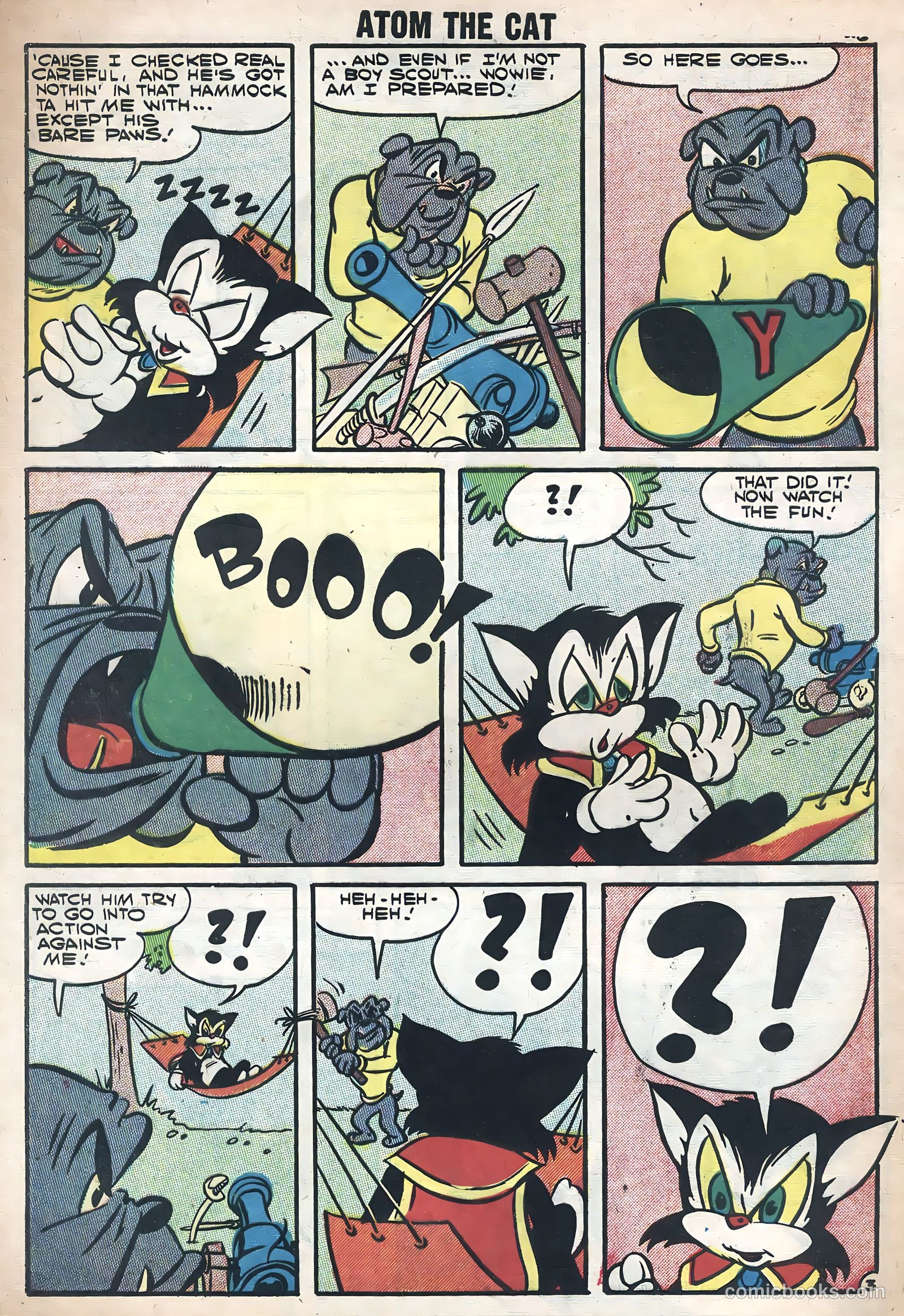 Atom the Cat #10 (1957) — page 28 of 36
