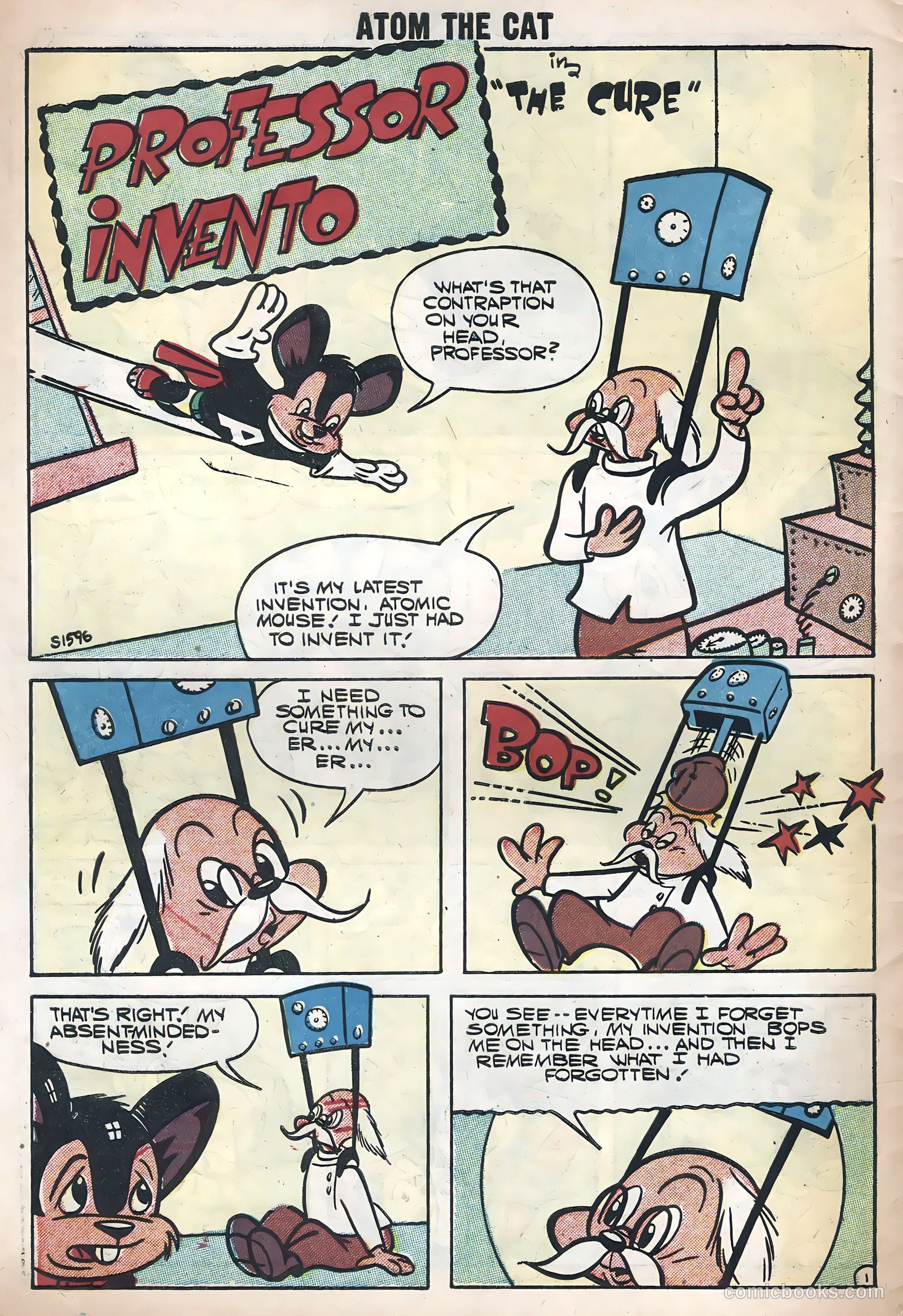 Atom the Cat #10 (1957) — page 30 of 36