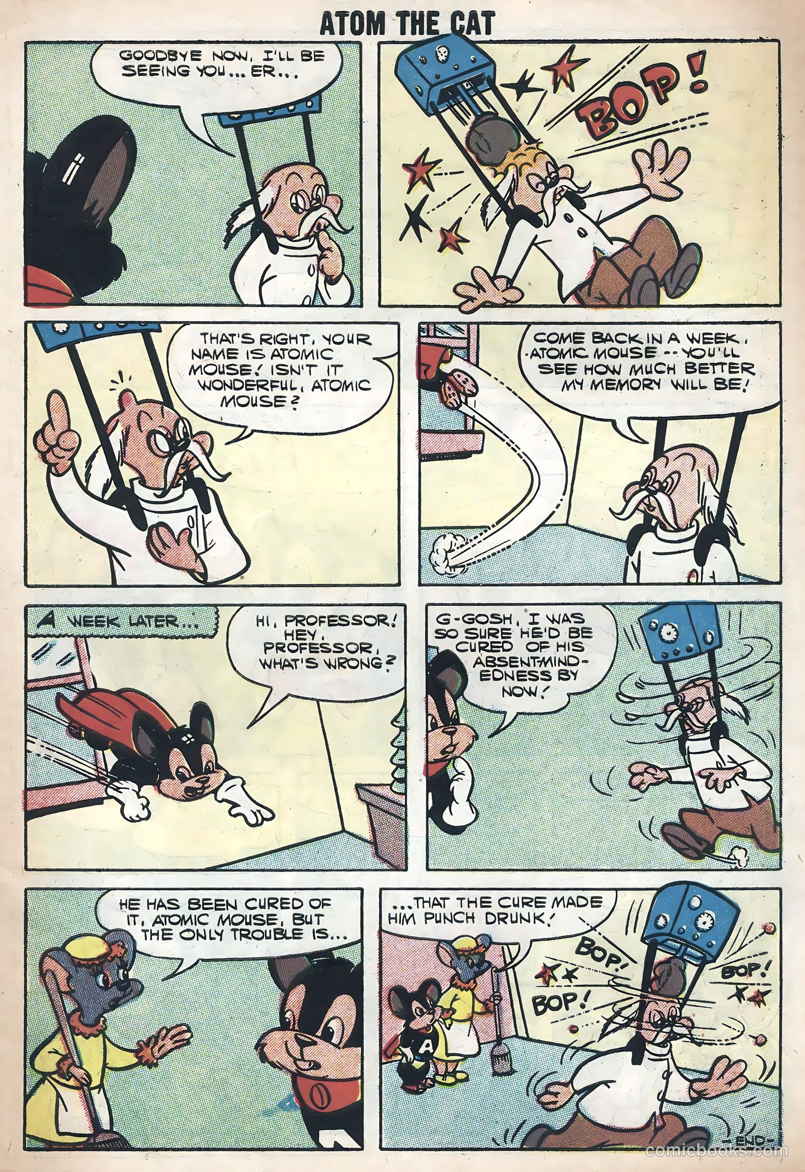 Atom the Cat #10 (1957) — page 31 of 36