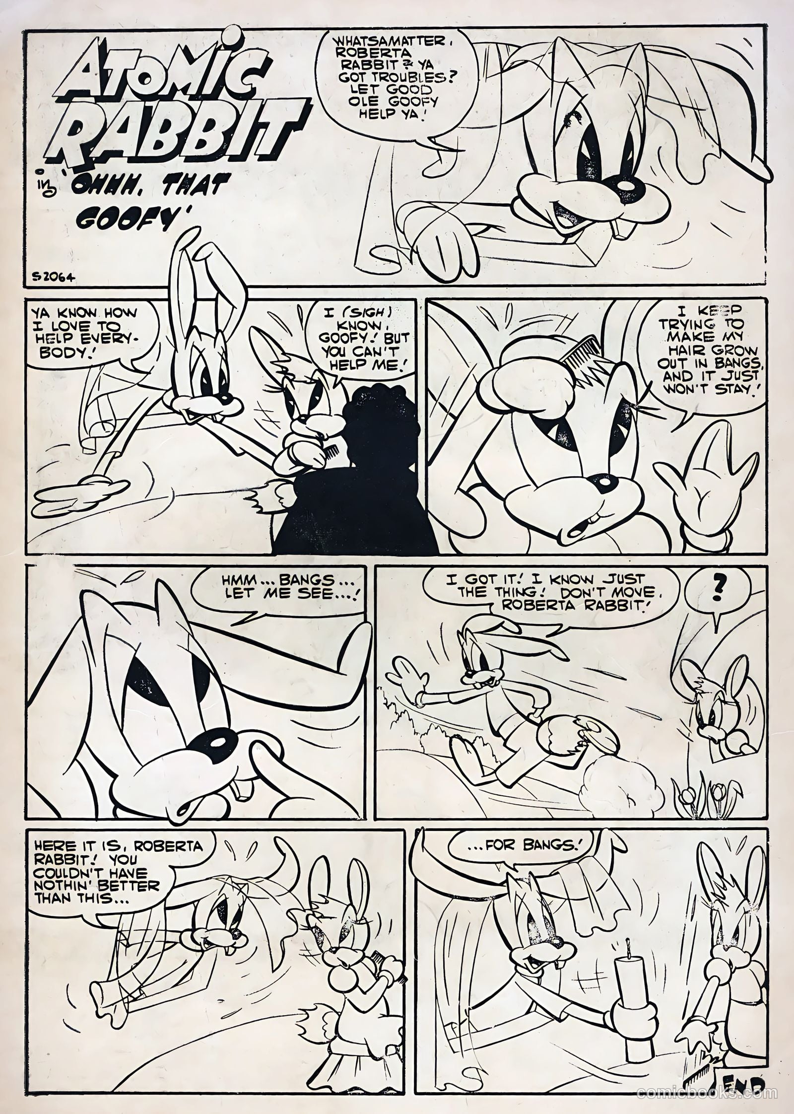 Atom the Cat #10 (1957) — page 35 of 36
