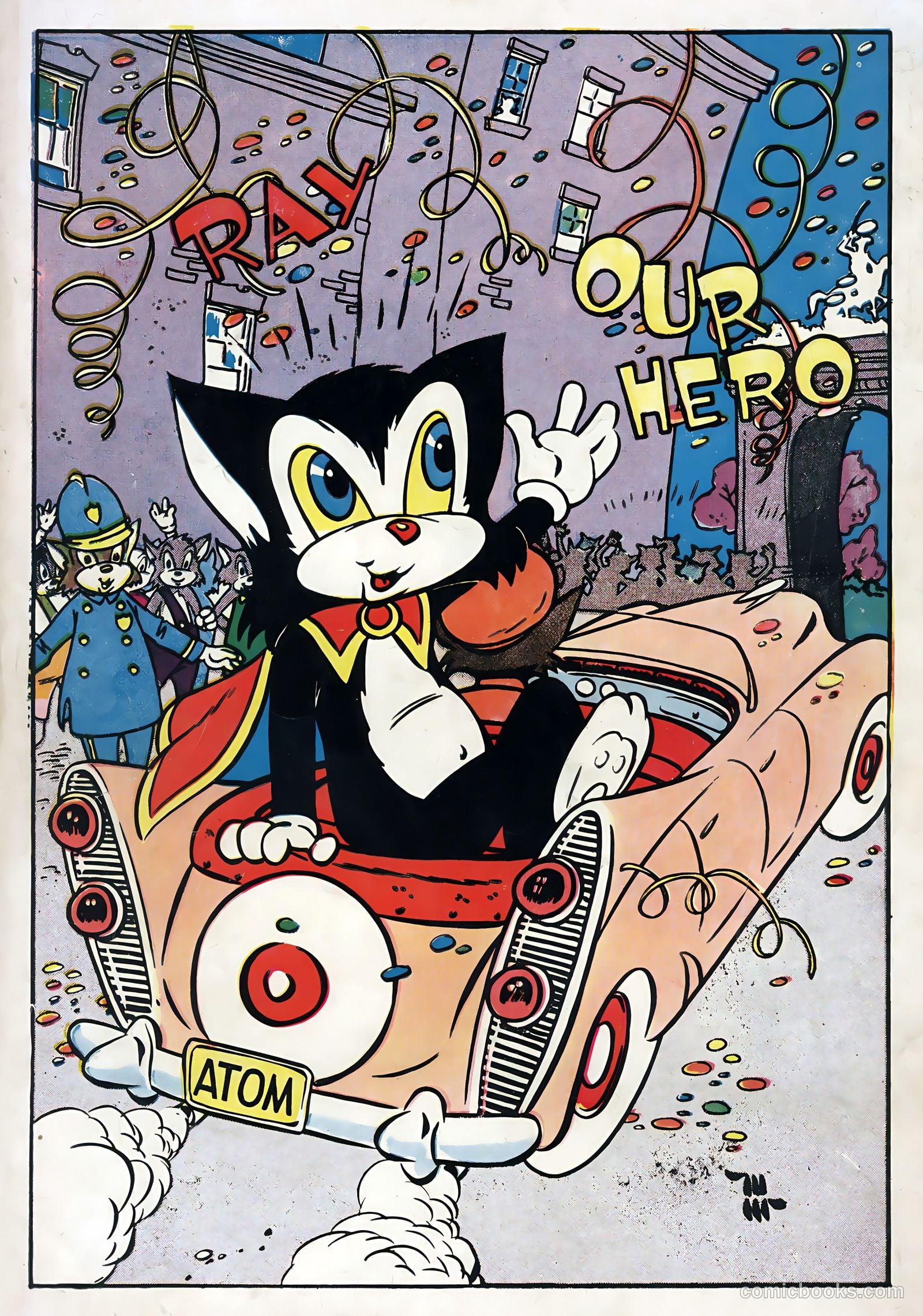 Atom the Cat #10 (1957) — page 36 of 36