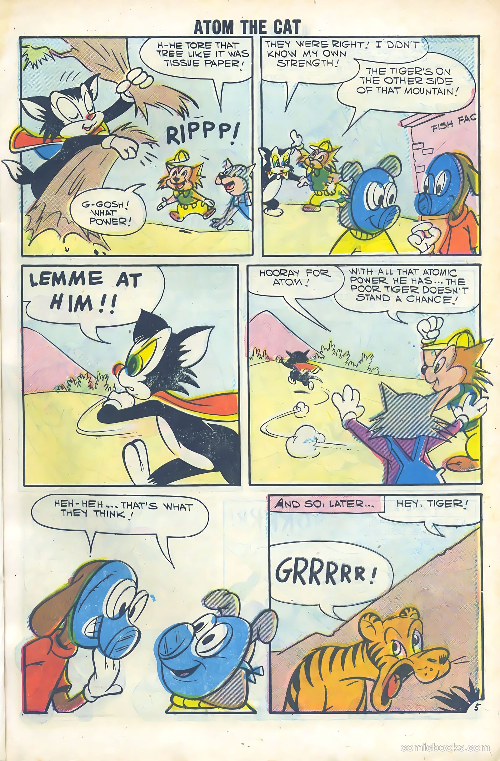 Atom the Cat #11 (1958) — page 7 of 68