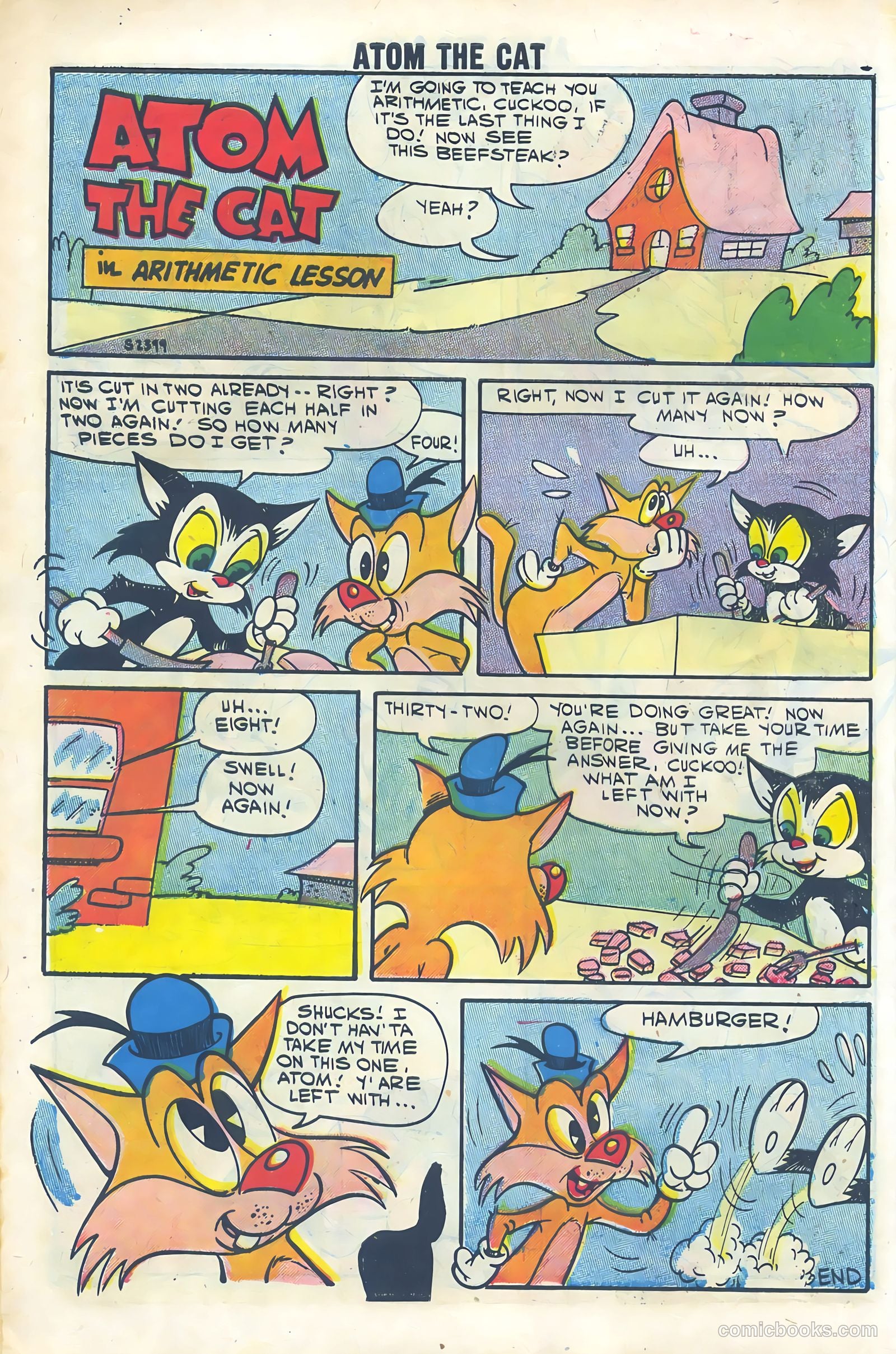 Atom the Cat #11 (1958) — page 10 of 68