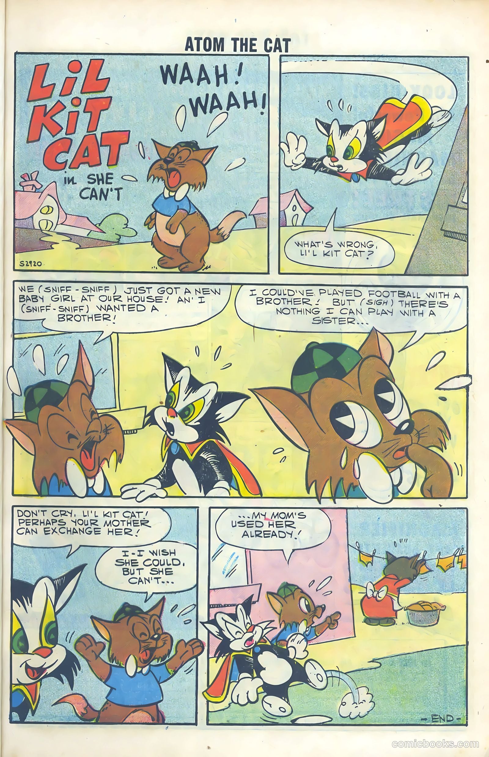 Atom the Cat #11 (1958) — page 15 of 68