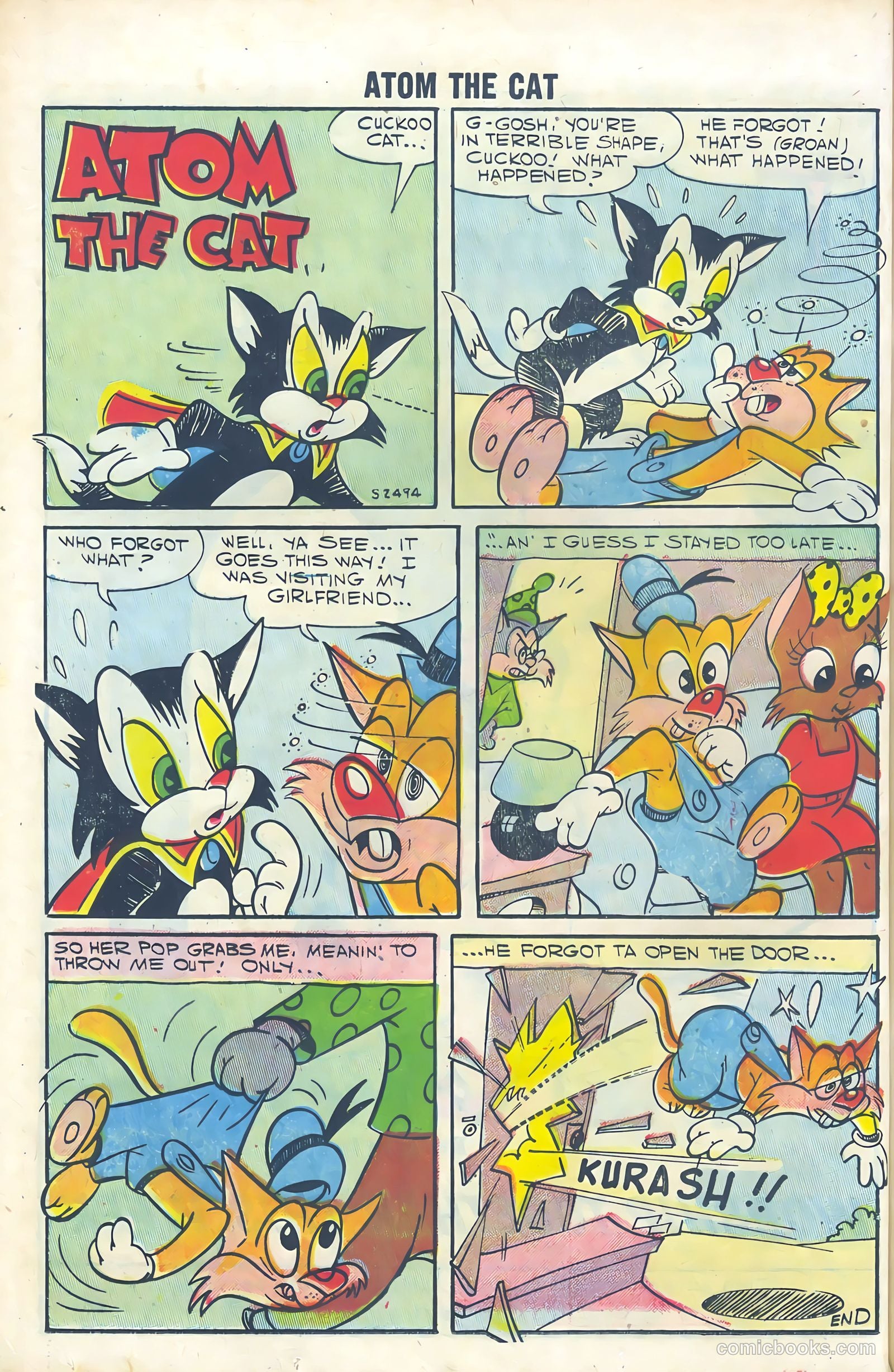 Atom the Cat #11 (1958) — page 50 of 68