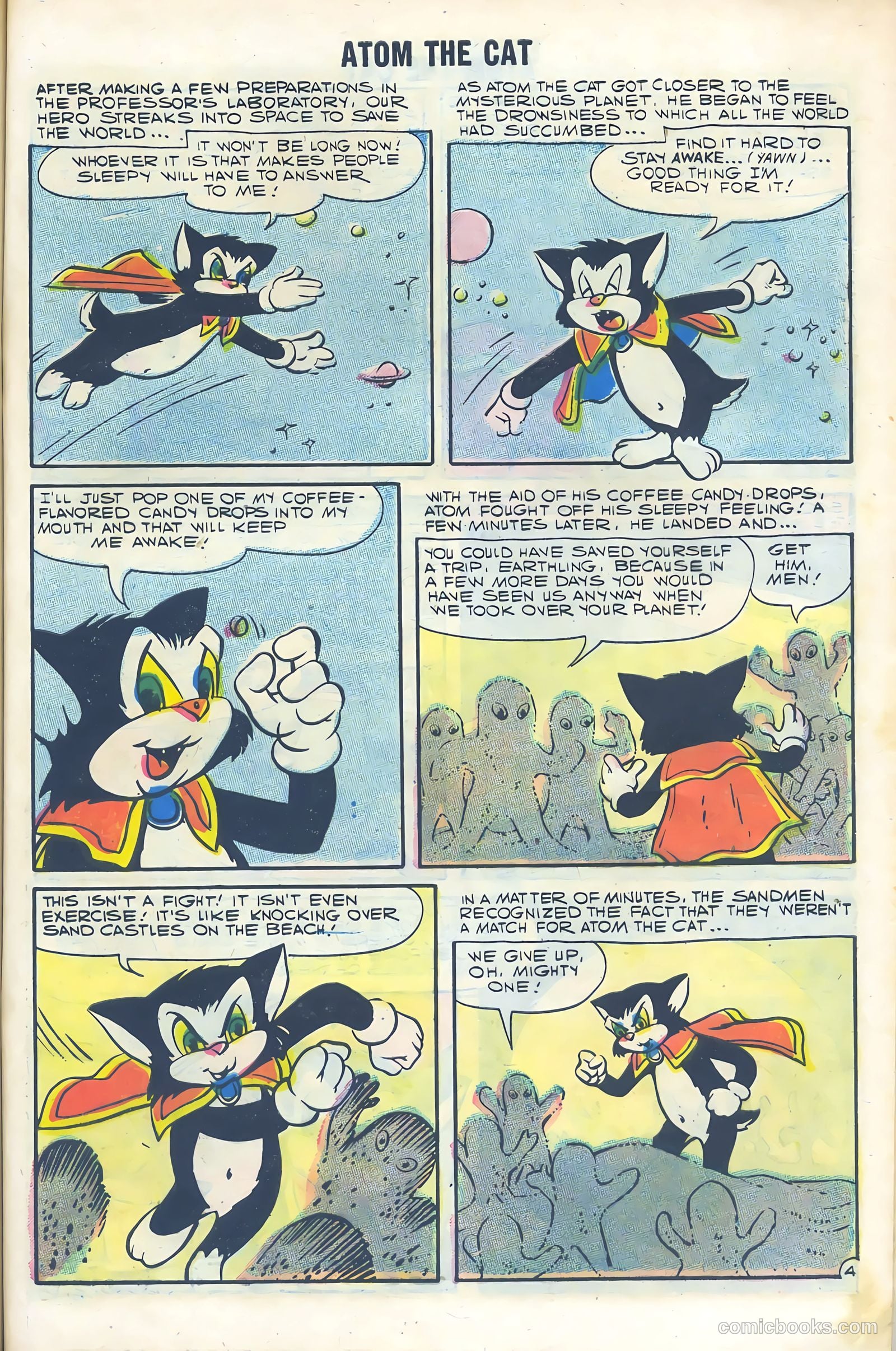 Atom the Cat #11 (1958) — page 57 of 68