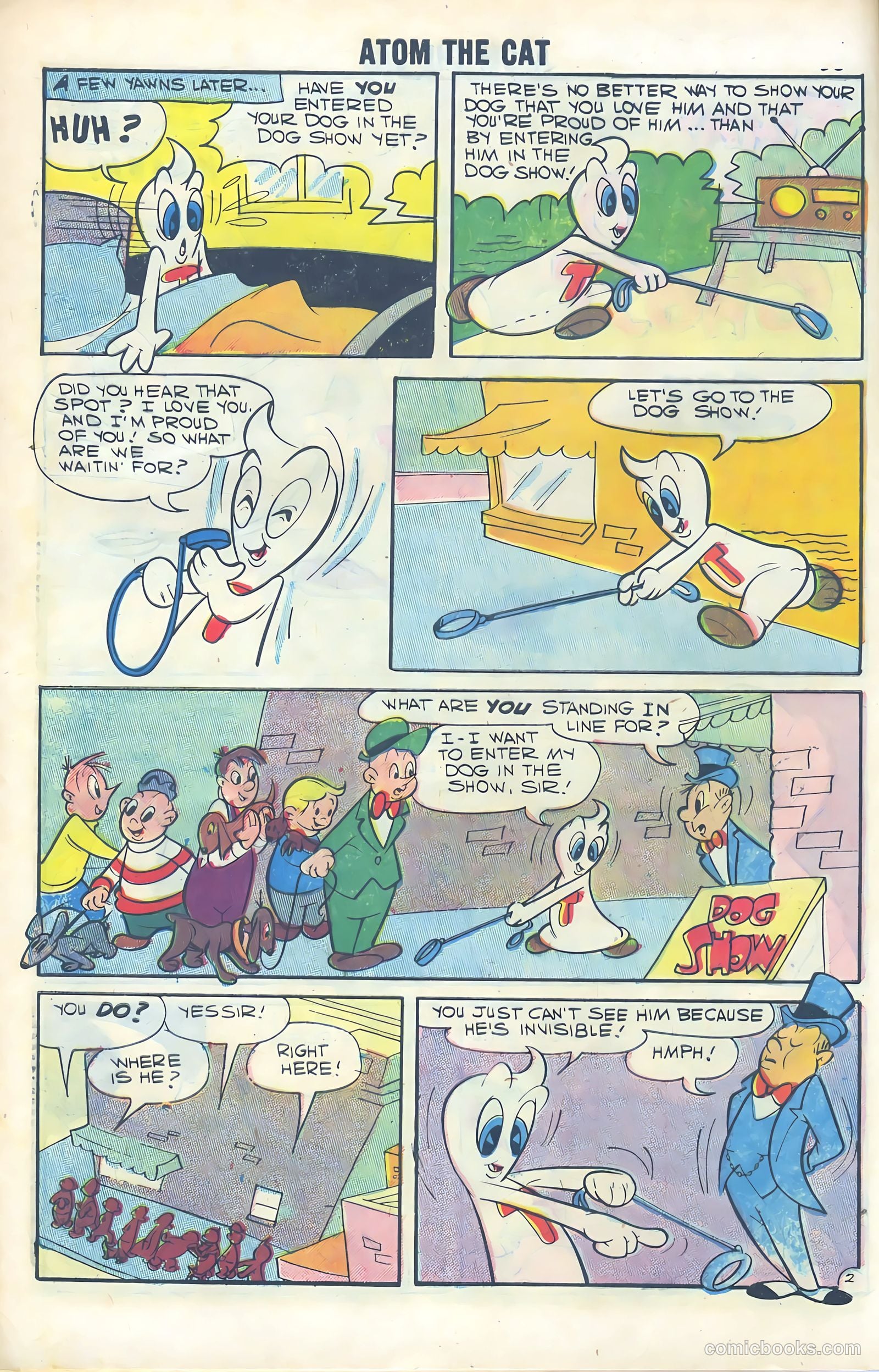 Atom the Cat #11 (1958) — page 60 of 68