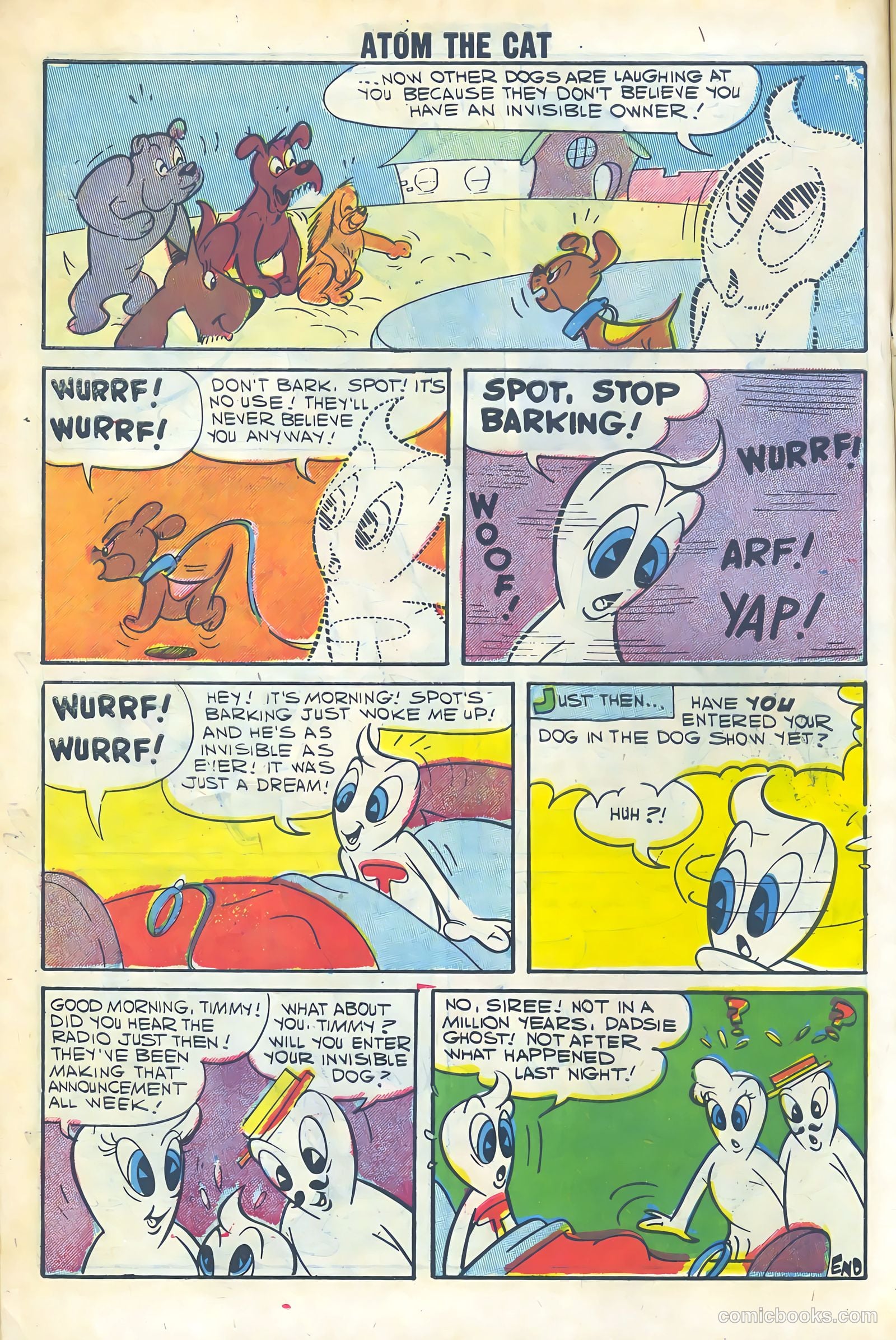 Atom the Cat #11 (1958) — page 64 of 68