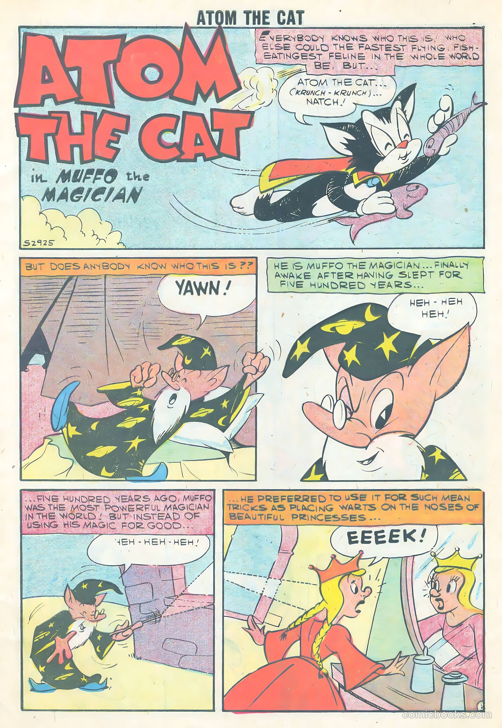 Atom the Cat #13 (1958) — page 3 of 36