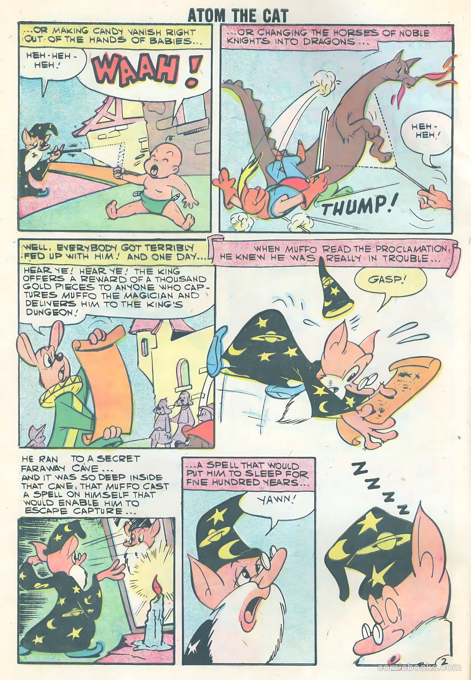 Atom the Cat #13 (1958) — page 4 of 36