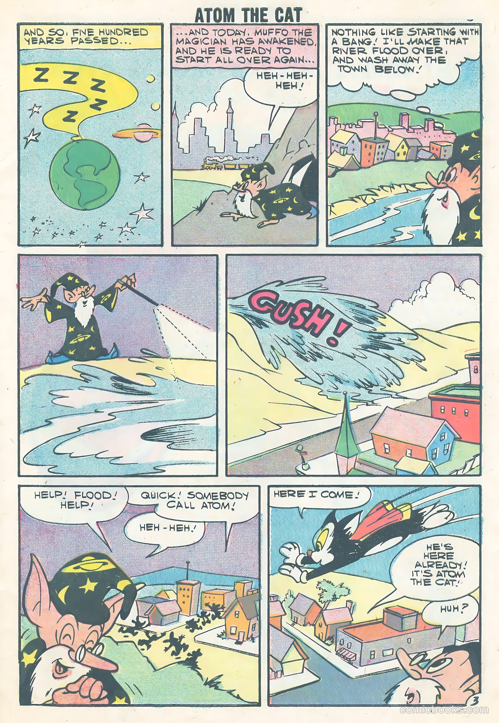 Atom the Cat #13 (1958) — page 5 of 36
